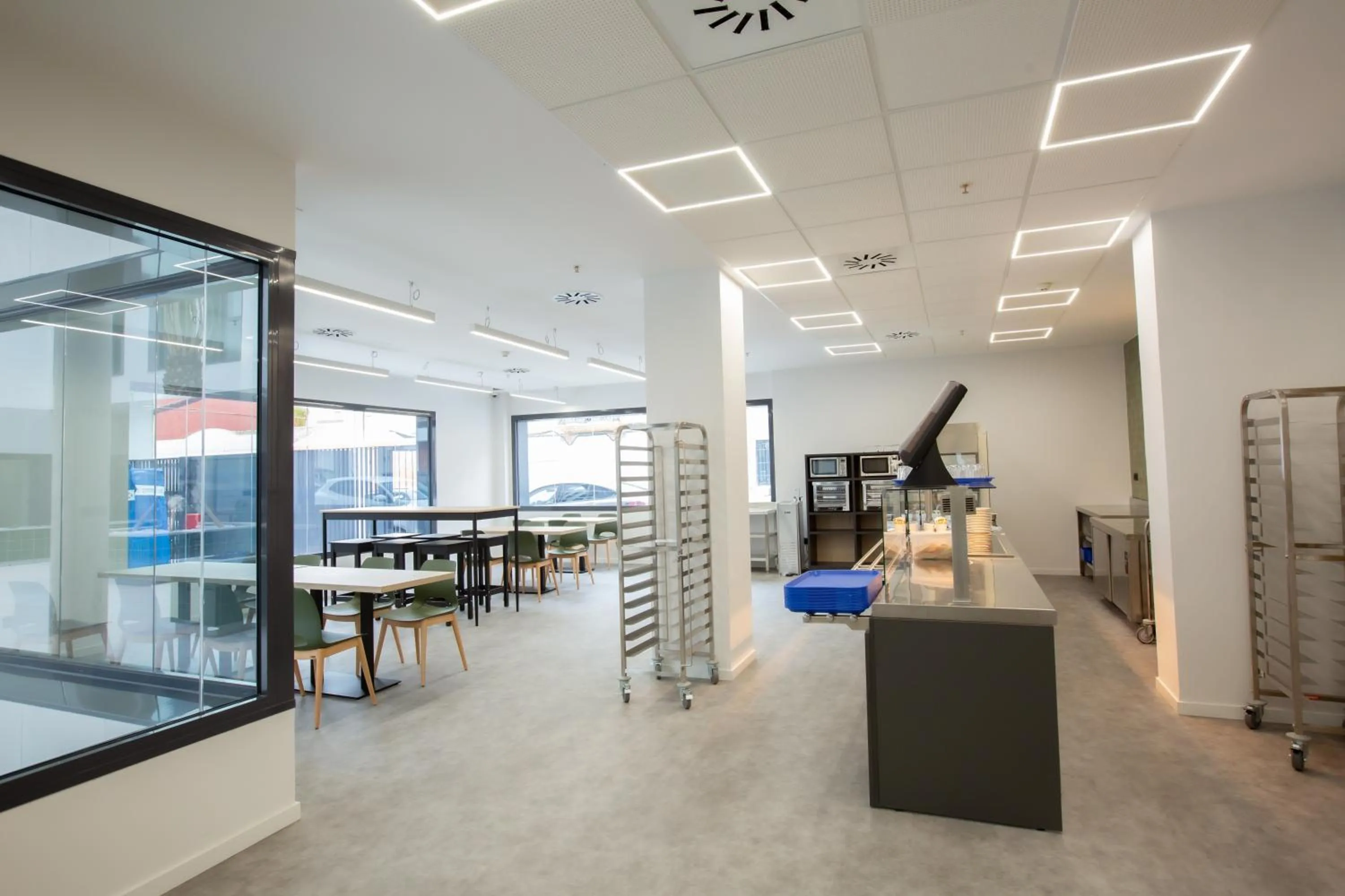 Dining area in Micampus Burjassot Parque Student Residence
