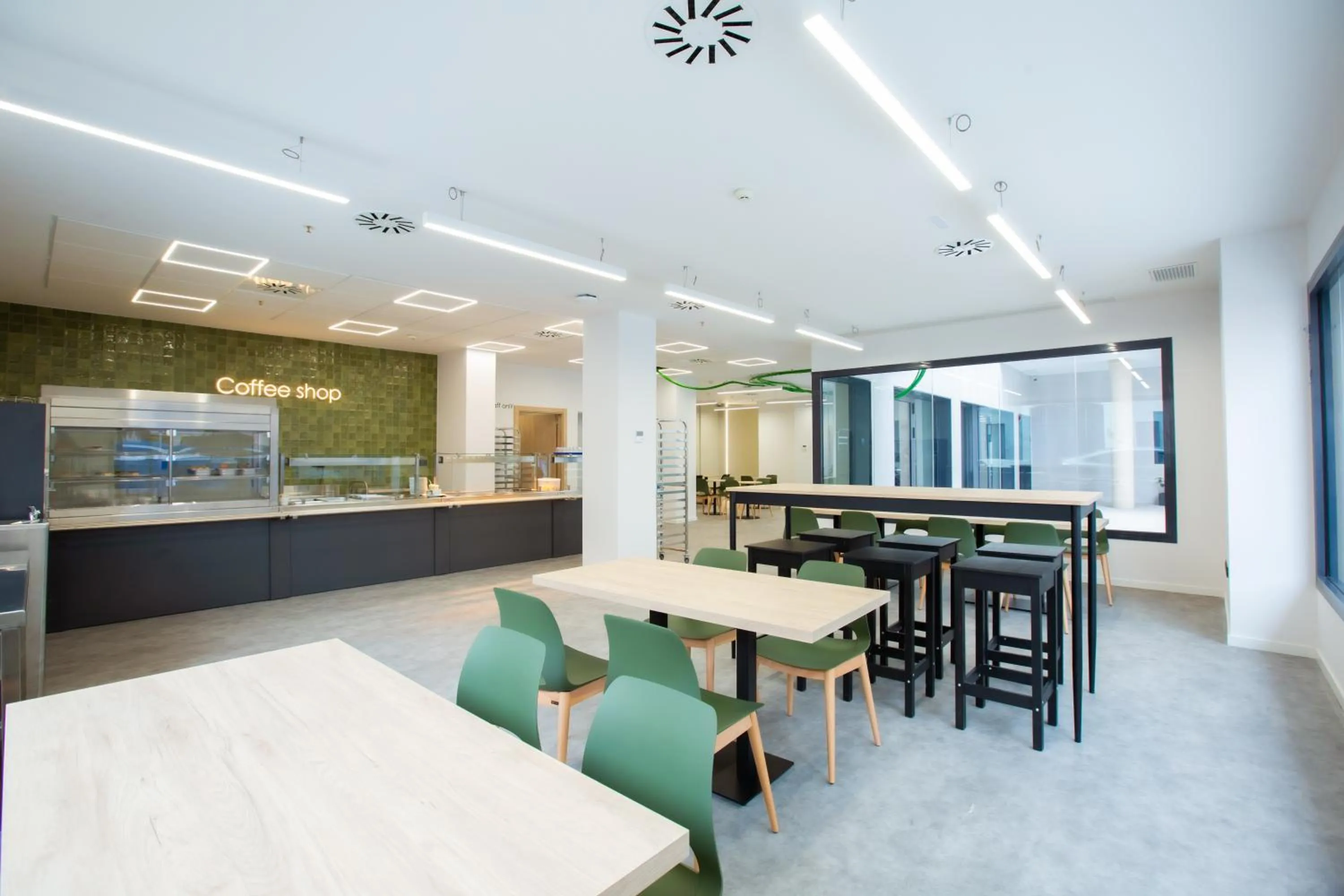 Dining area in Micampus Burjassot Parque Student Residence