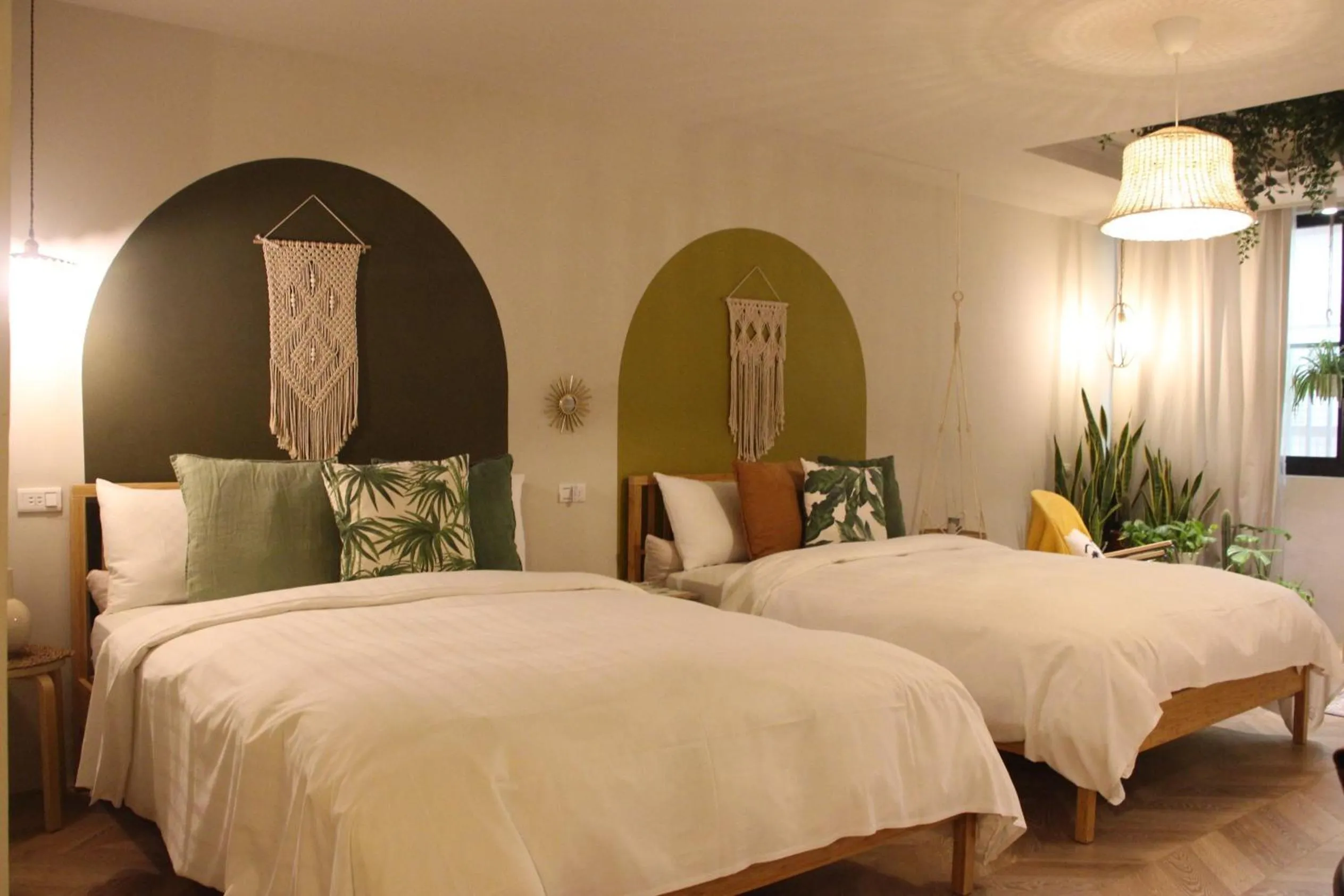 Photo of the whole room, Bed in 好趣旅店 How Chill Inn #風格設計民宿 #停車折抵 #可包棟