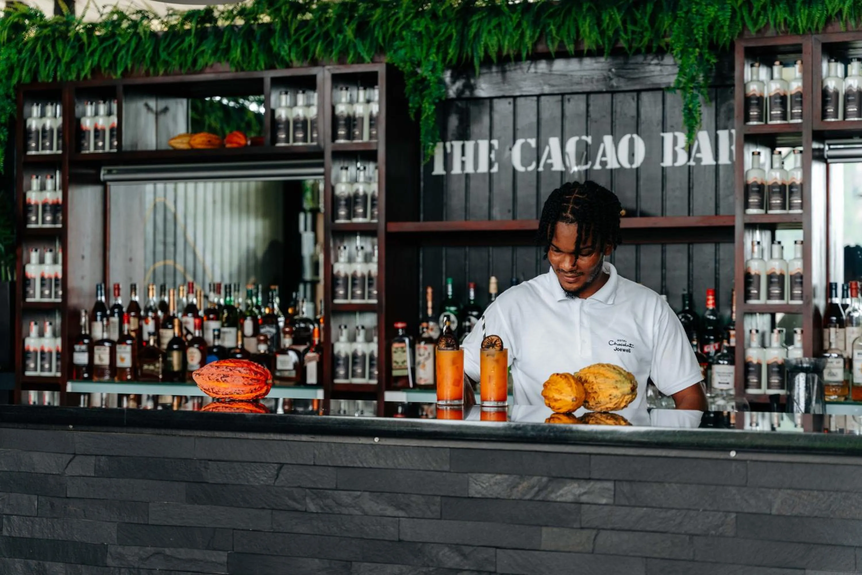 Lounge or bar in Rabot Hotel From Hotel Chocolat