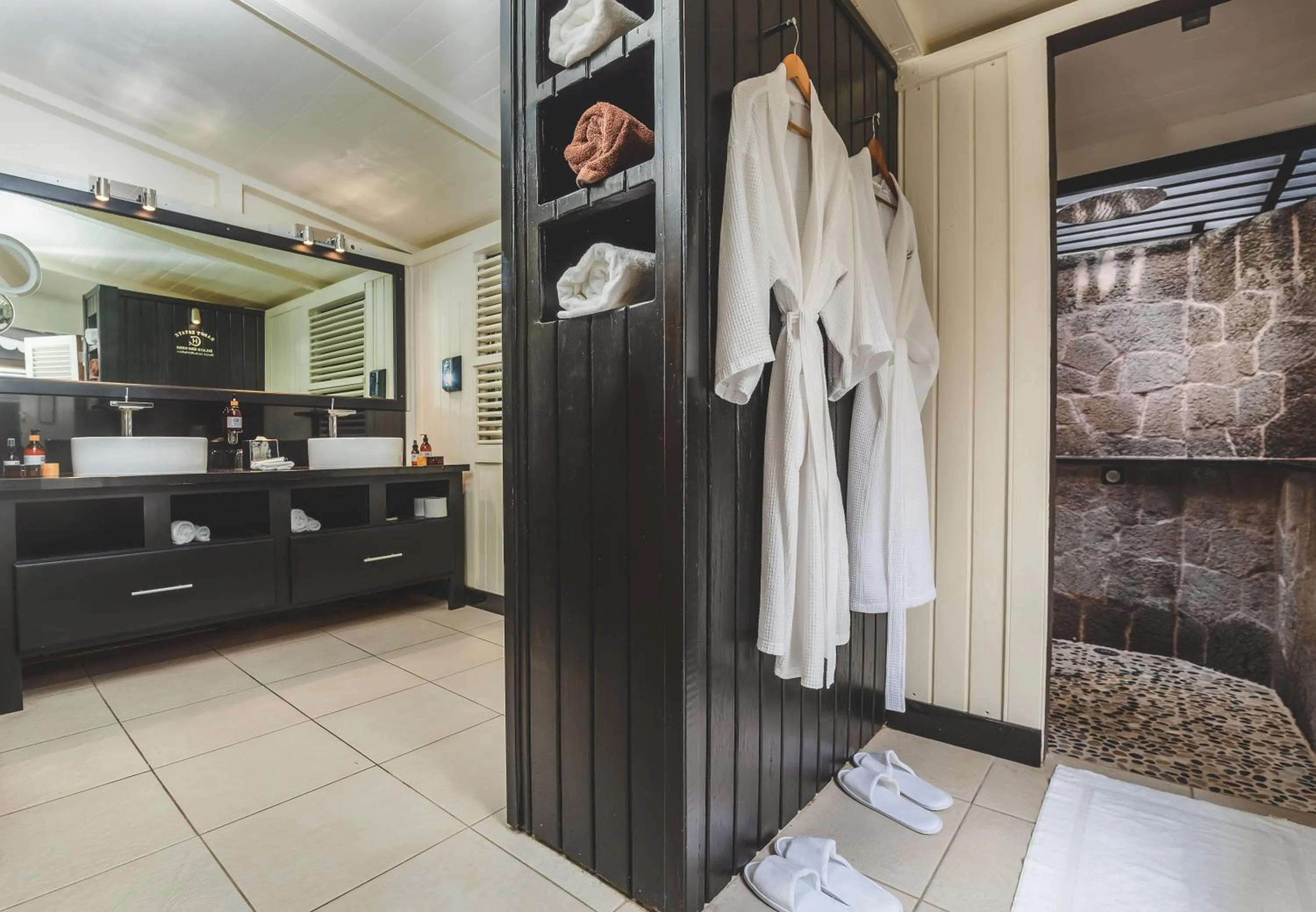 Shower in Rabot Hotel From Hotel Chocolat