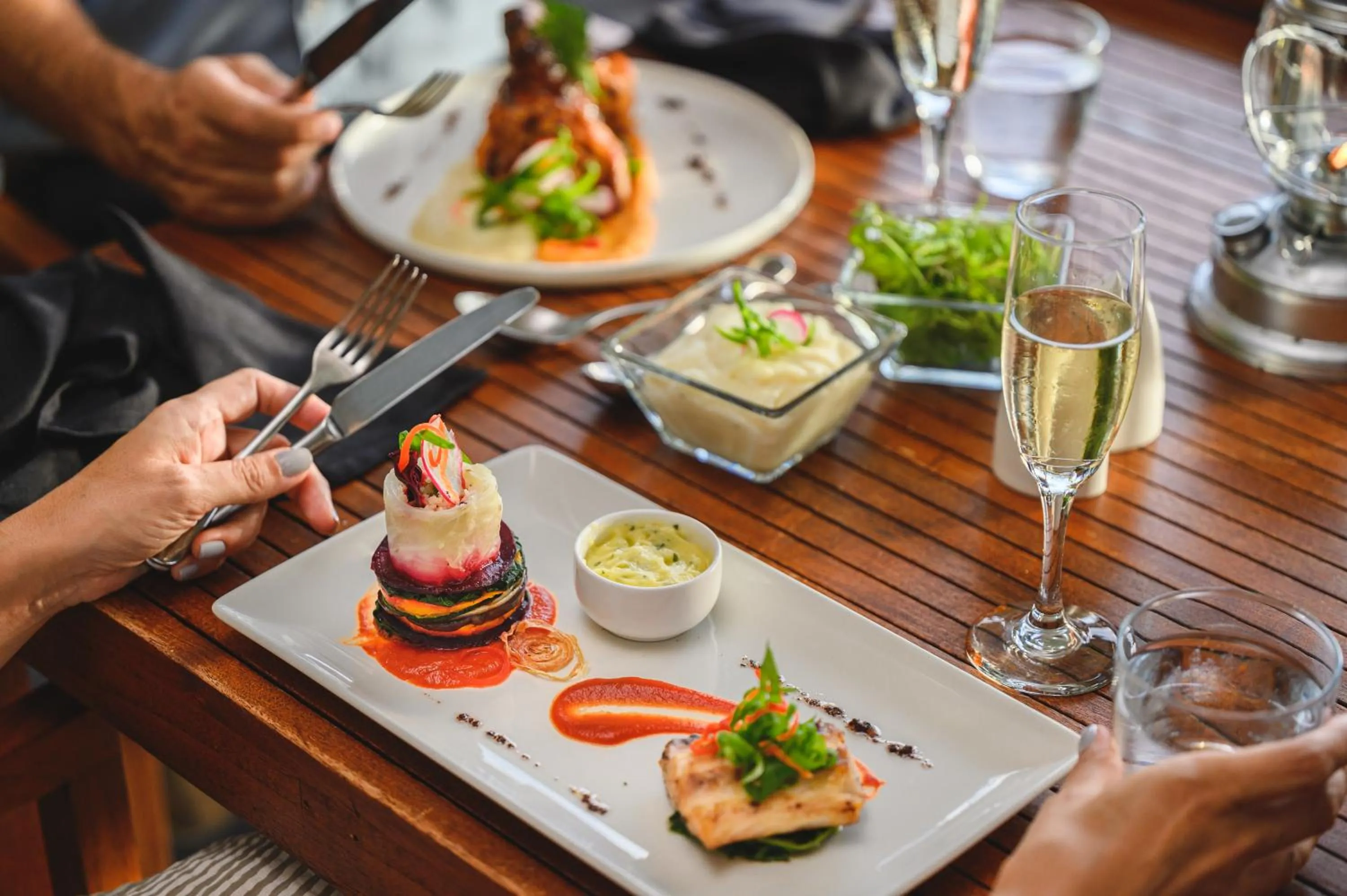 Restaurant/places to eat in Rabot Hotel From Hotel Chocolat