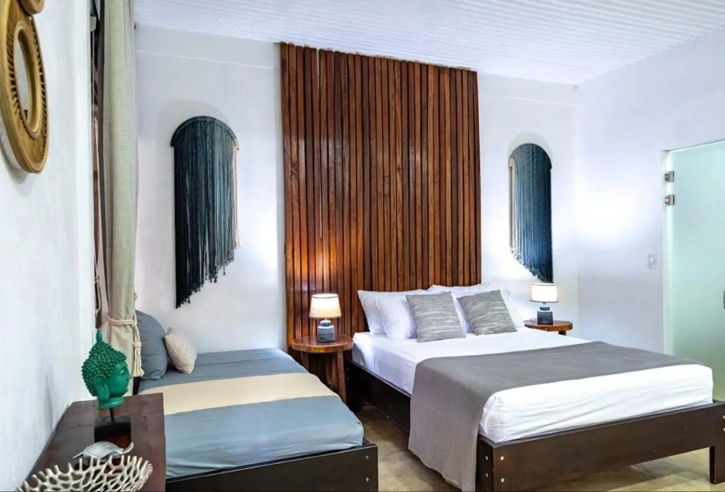 Bed in El Deseo Serendipity Tortuguero