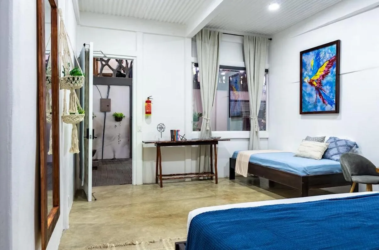 Bed in El Deseo Serendipity Tortuguero