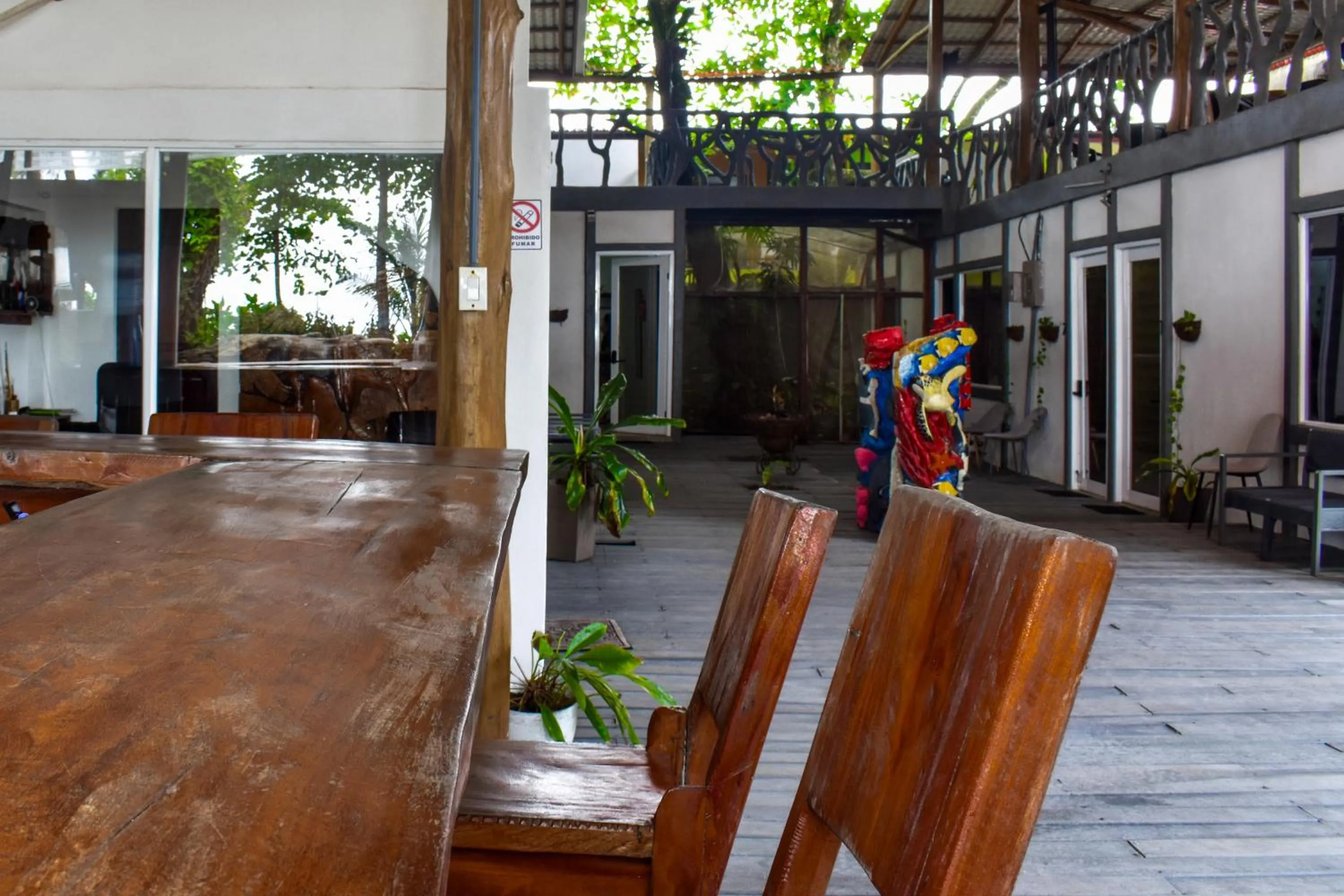 Patio in El Deseo Serendipity Tortuguero