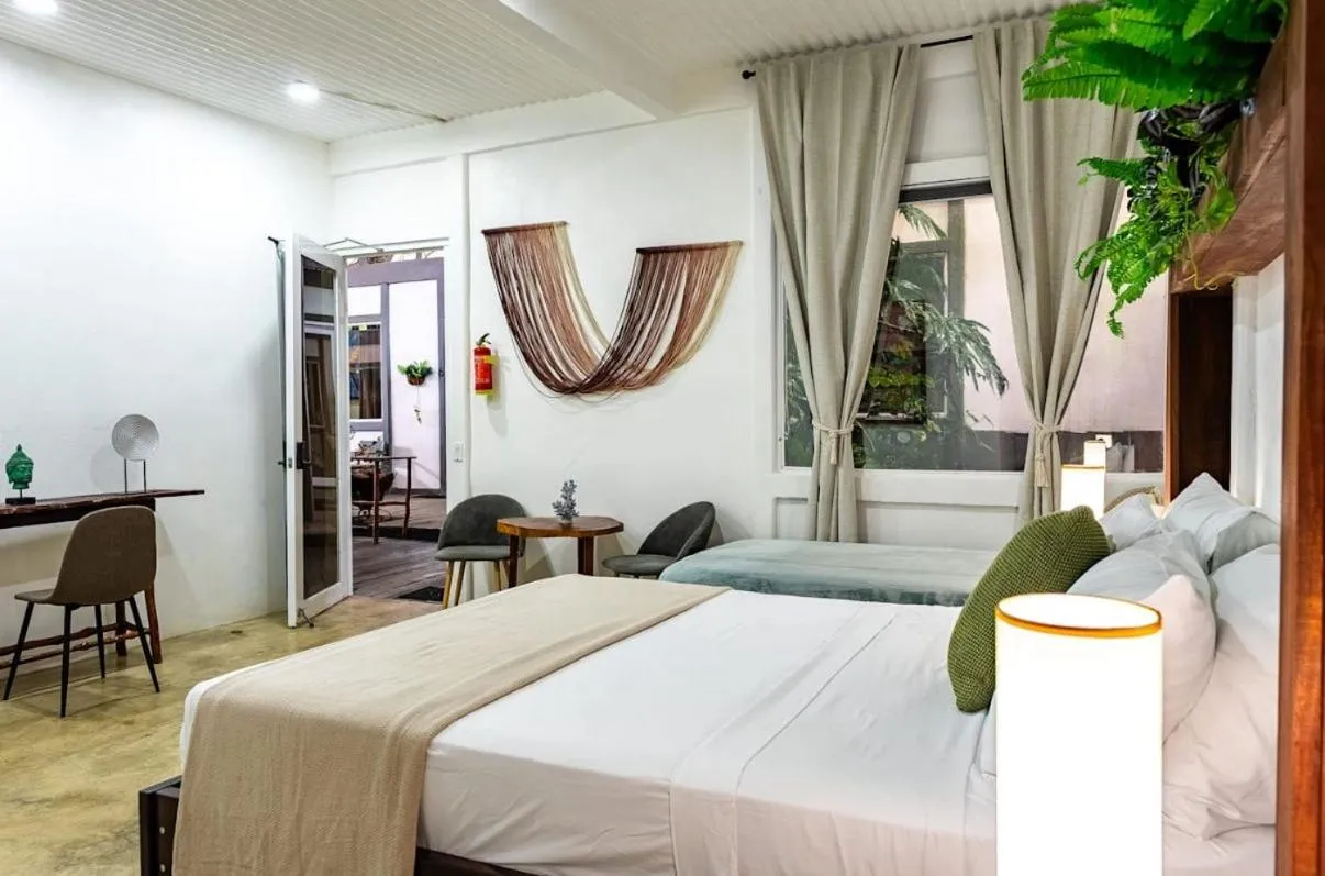 Bed in El Deseo Serendipity Tortuguero