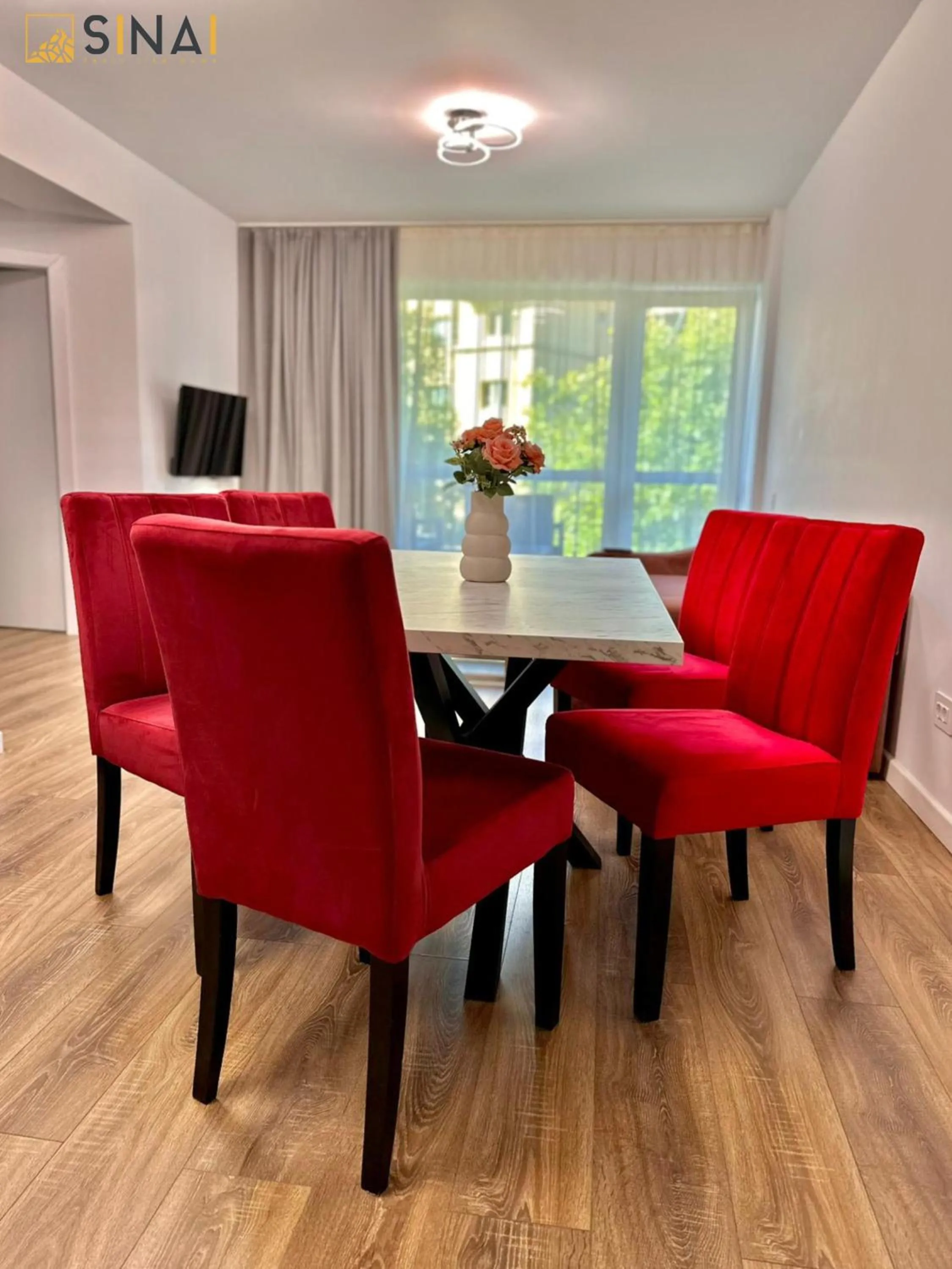 Seating area in SINAI APH Apartments