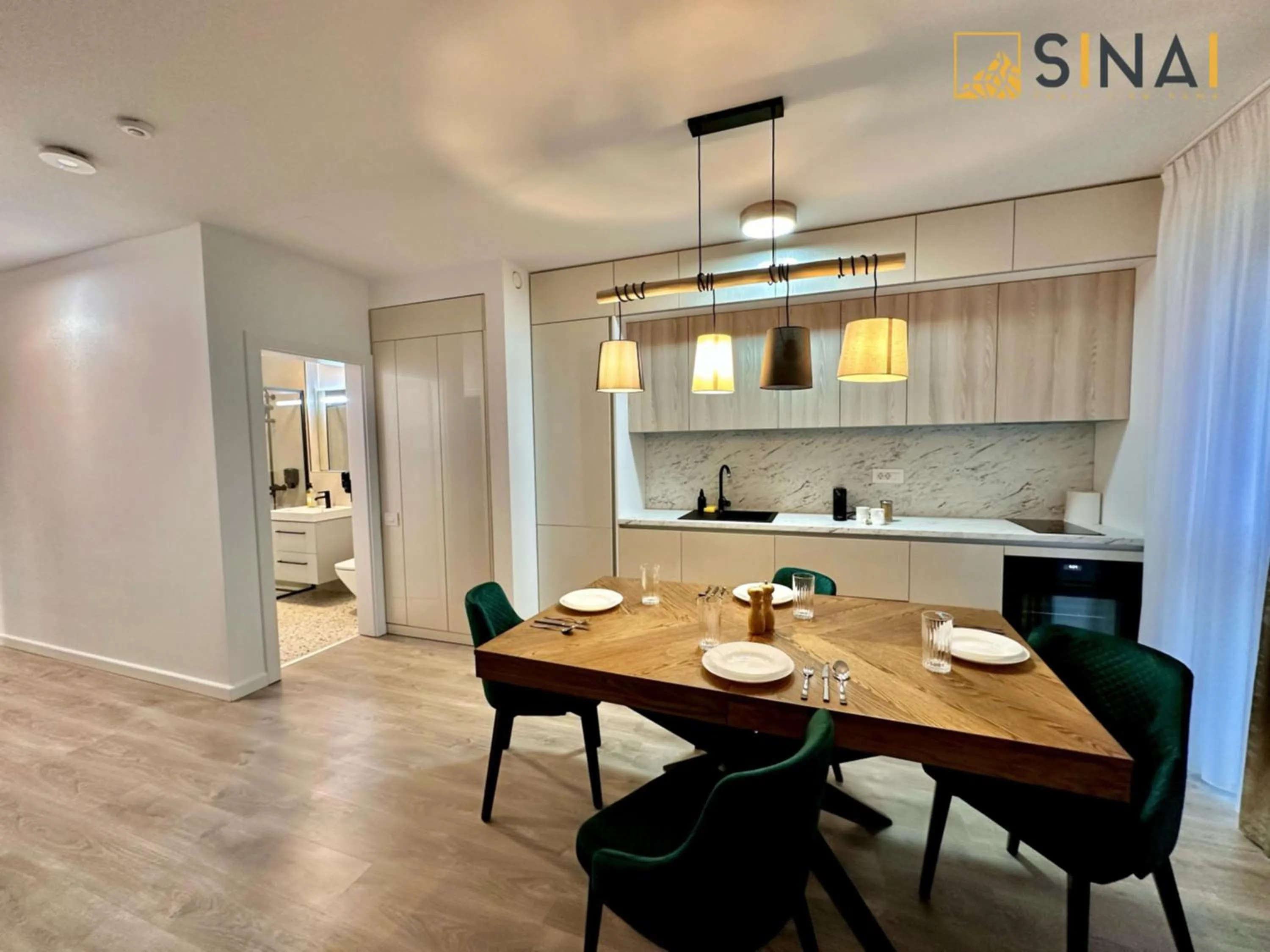 Kitchen or kitchenette in SINAI APH Apartments