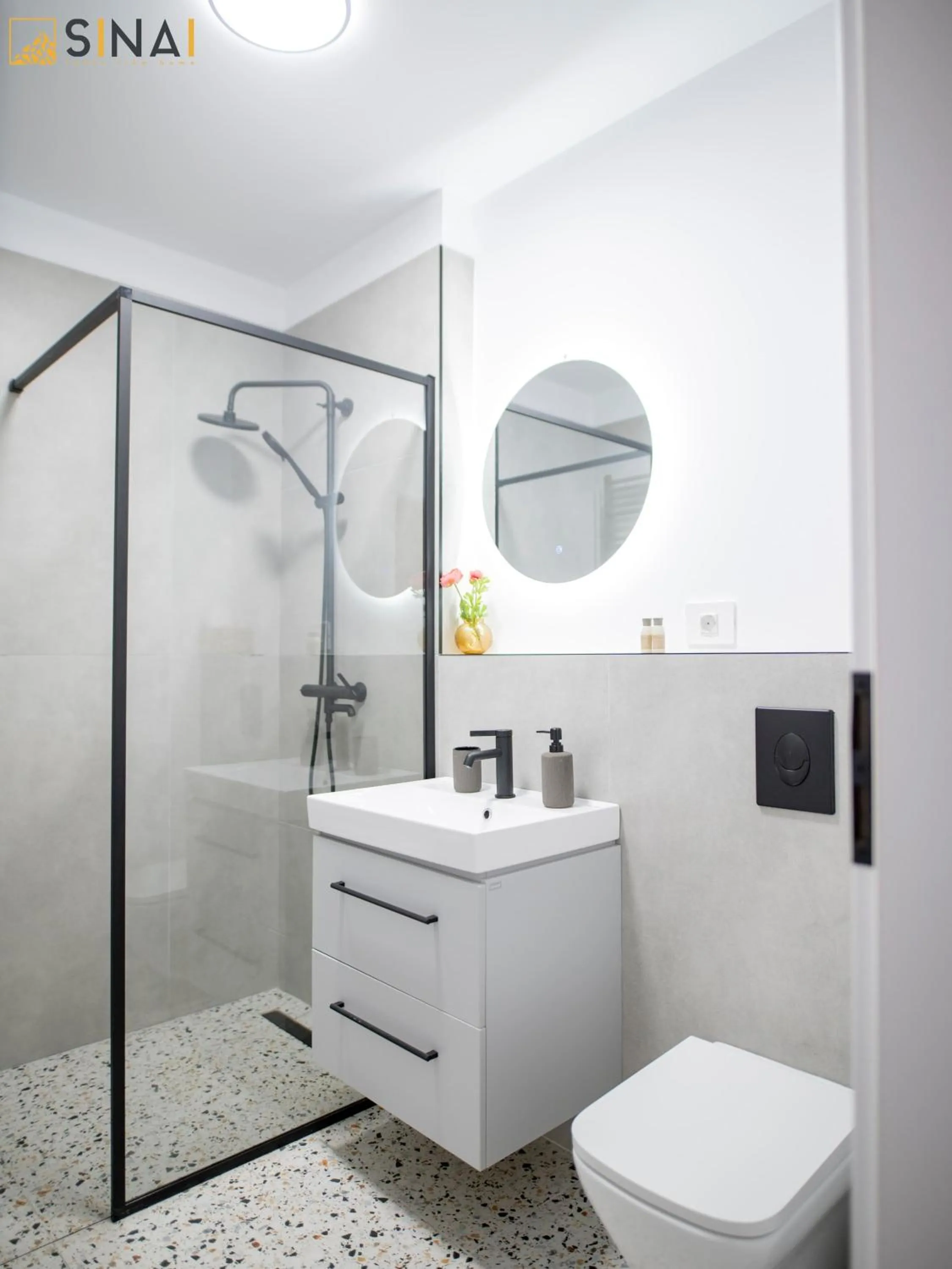 Shower in SINAI APH Apartments