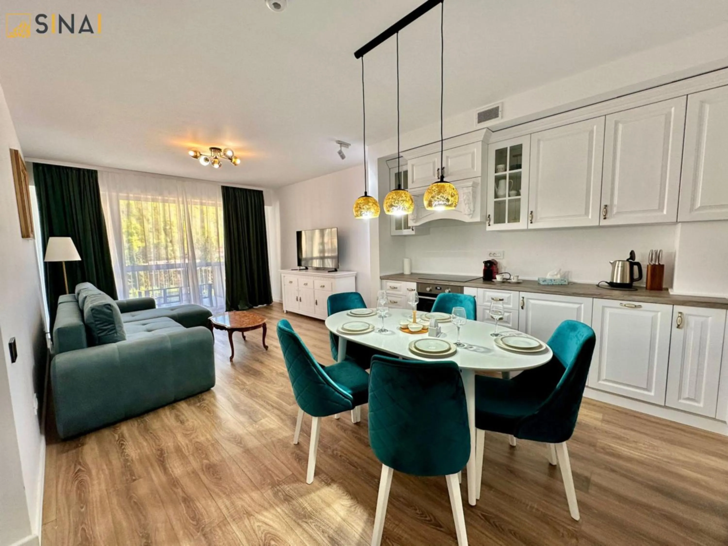 Kitchen or kitchenette in SINAI APH Apartments