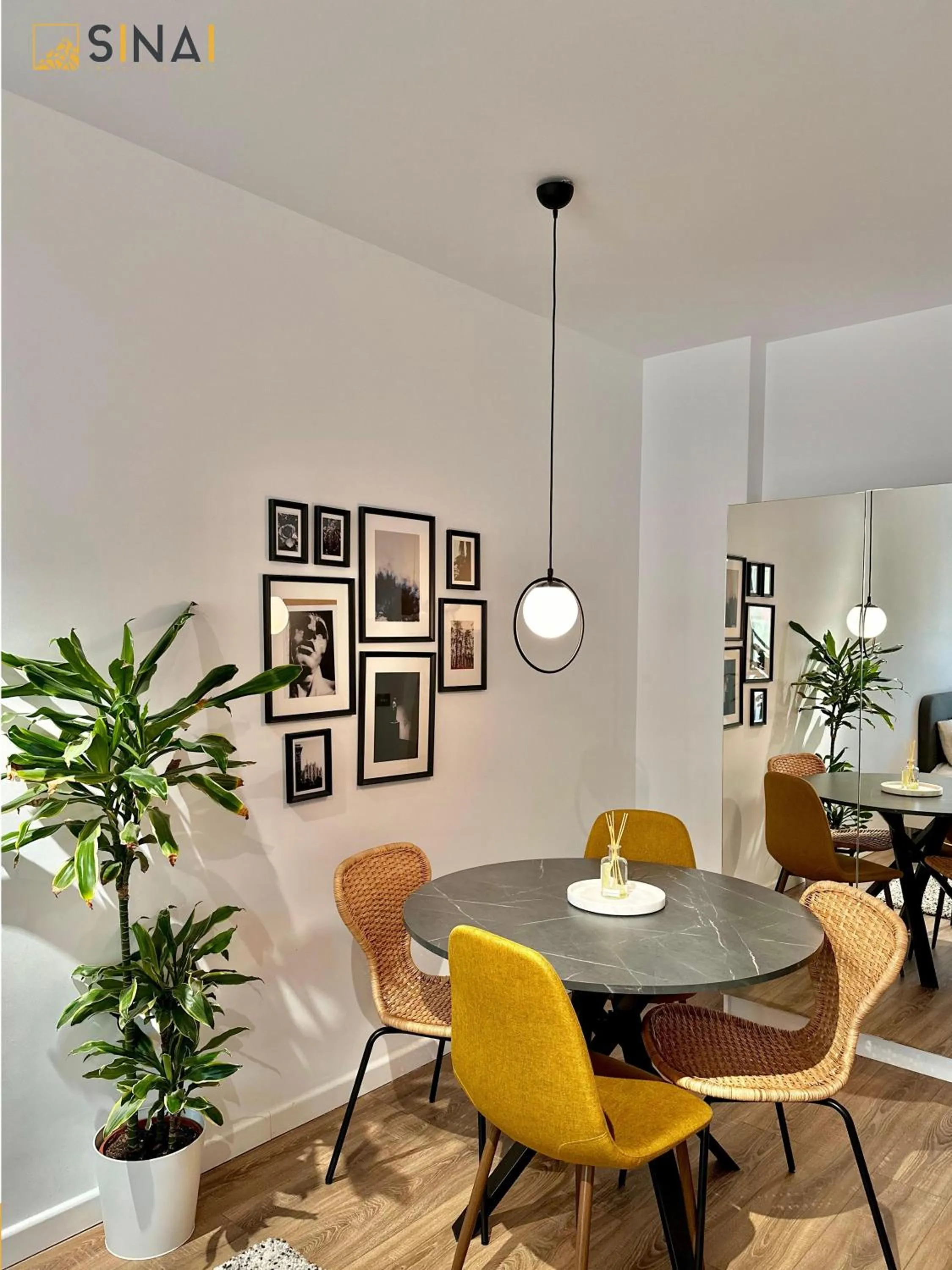 Dining area in SINAI APH Apartments