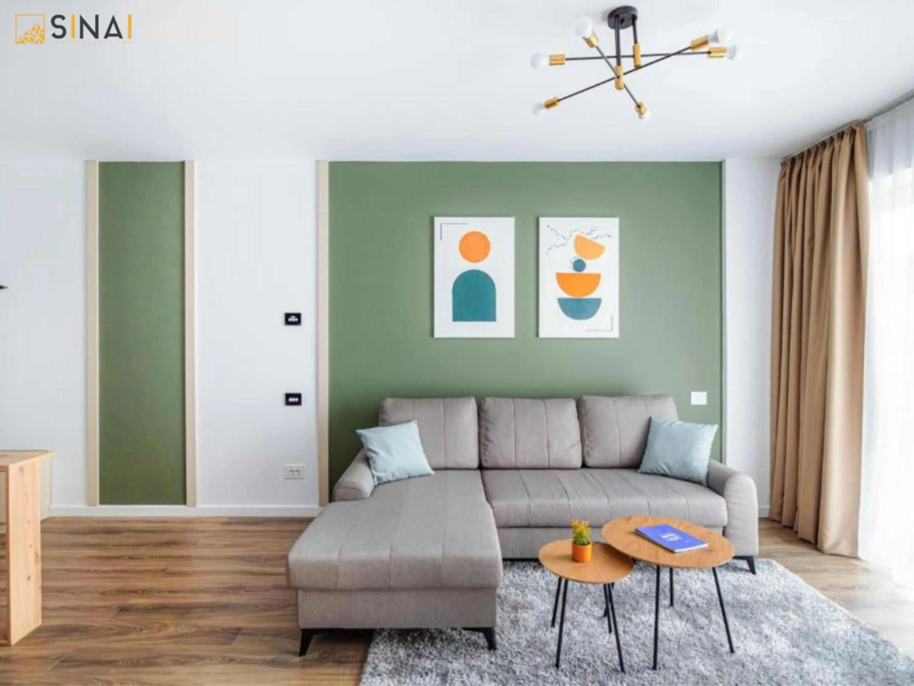 Seating area in SINAI APH Apartments
