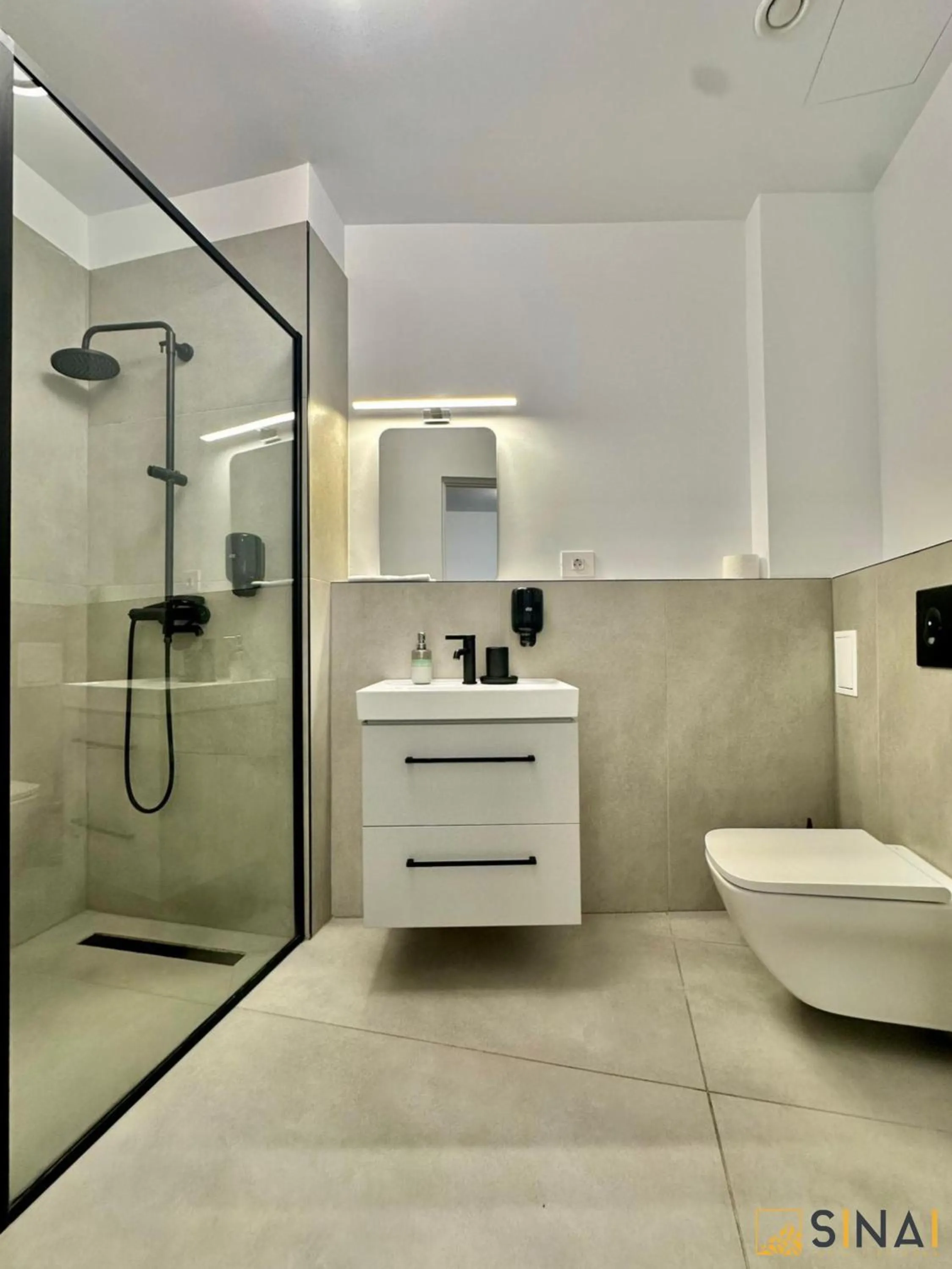 Shower in SINAI APH Apartments
