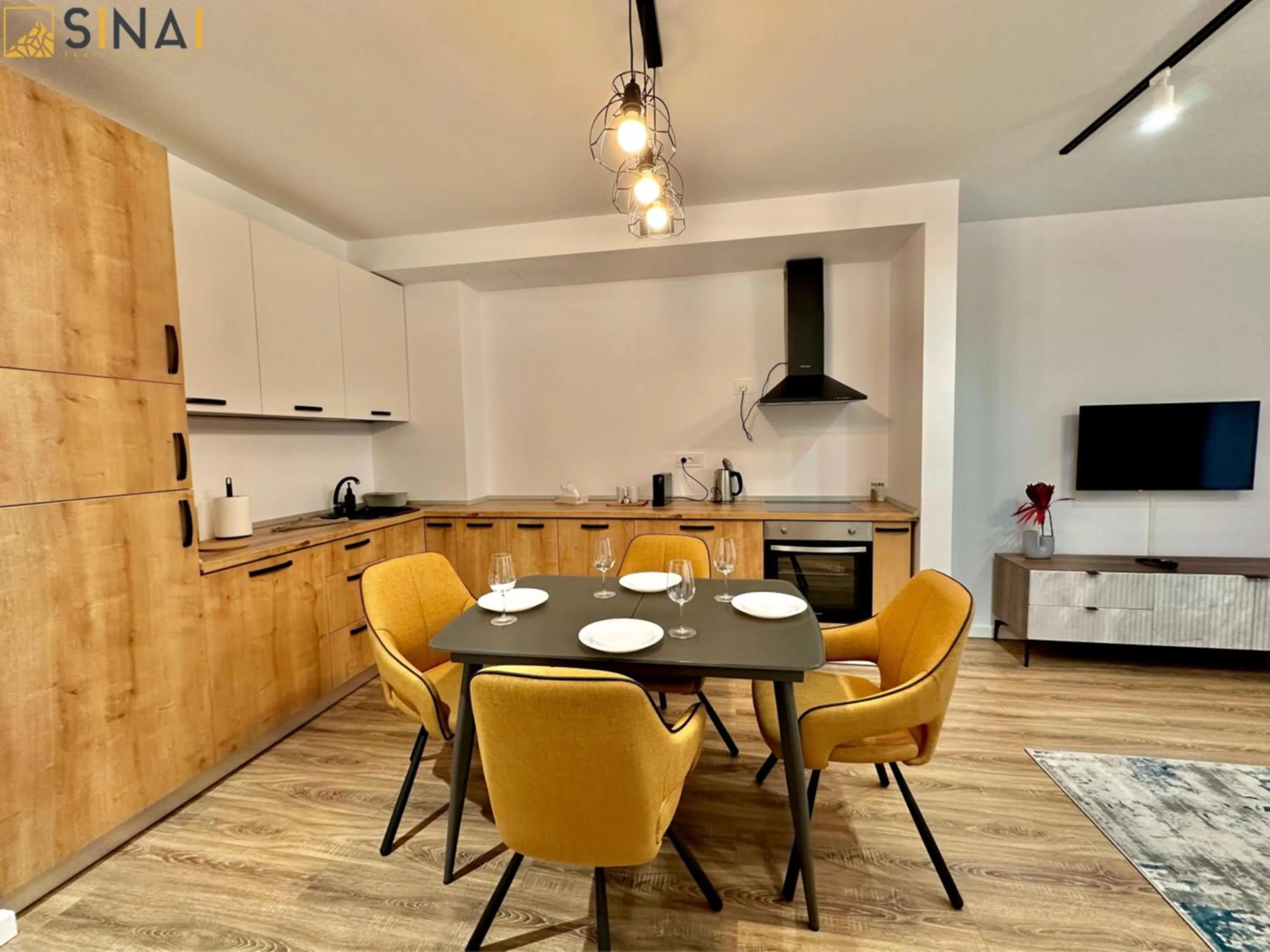 Kitchen or kitchenette in SINAI APH Apartments