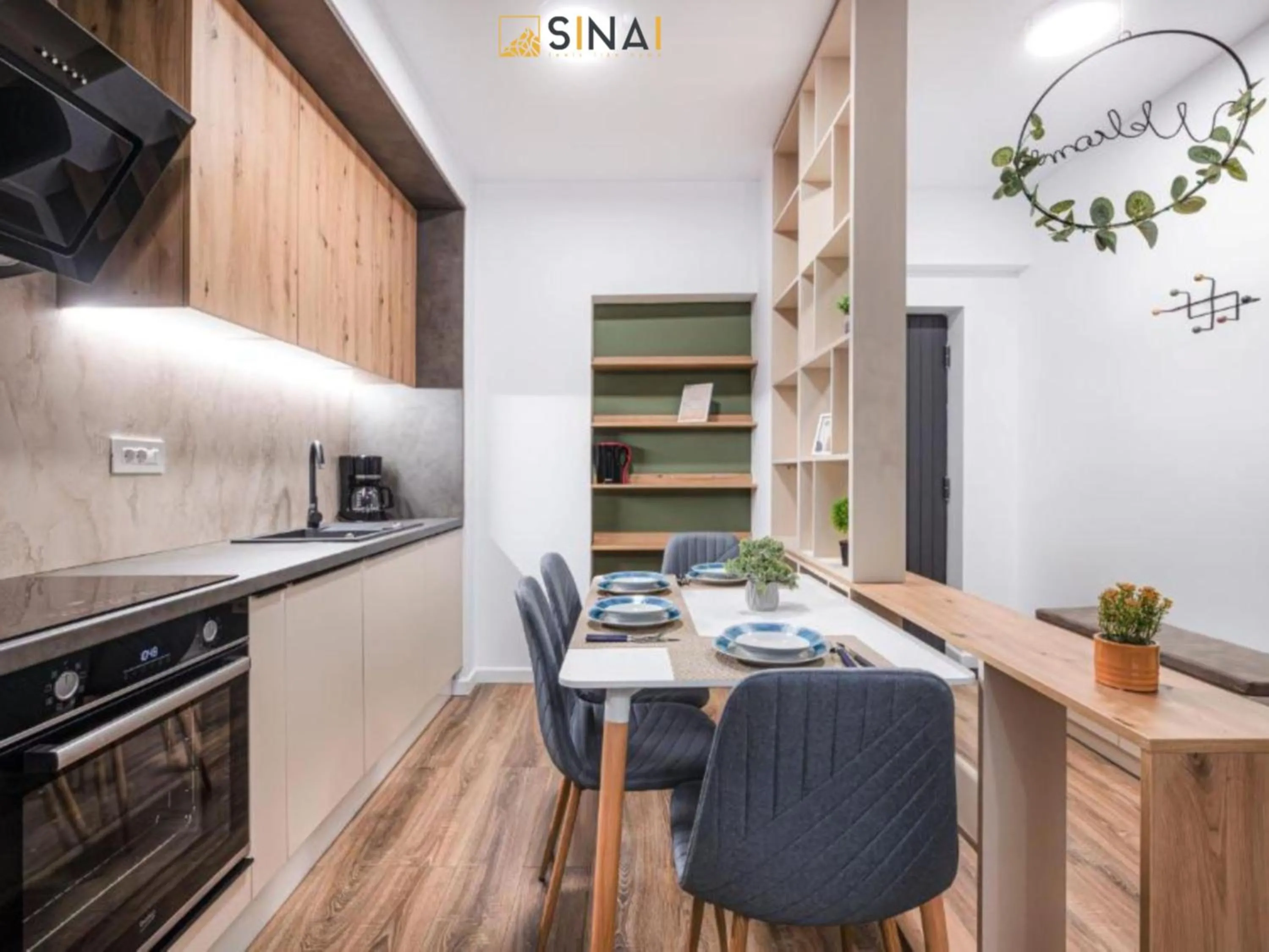 Kitchen or kitchenette in SINAI APH Apartments