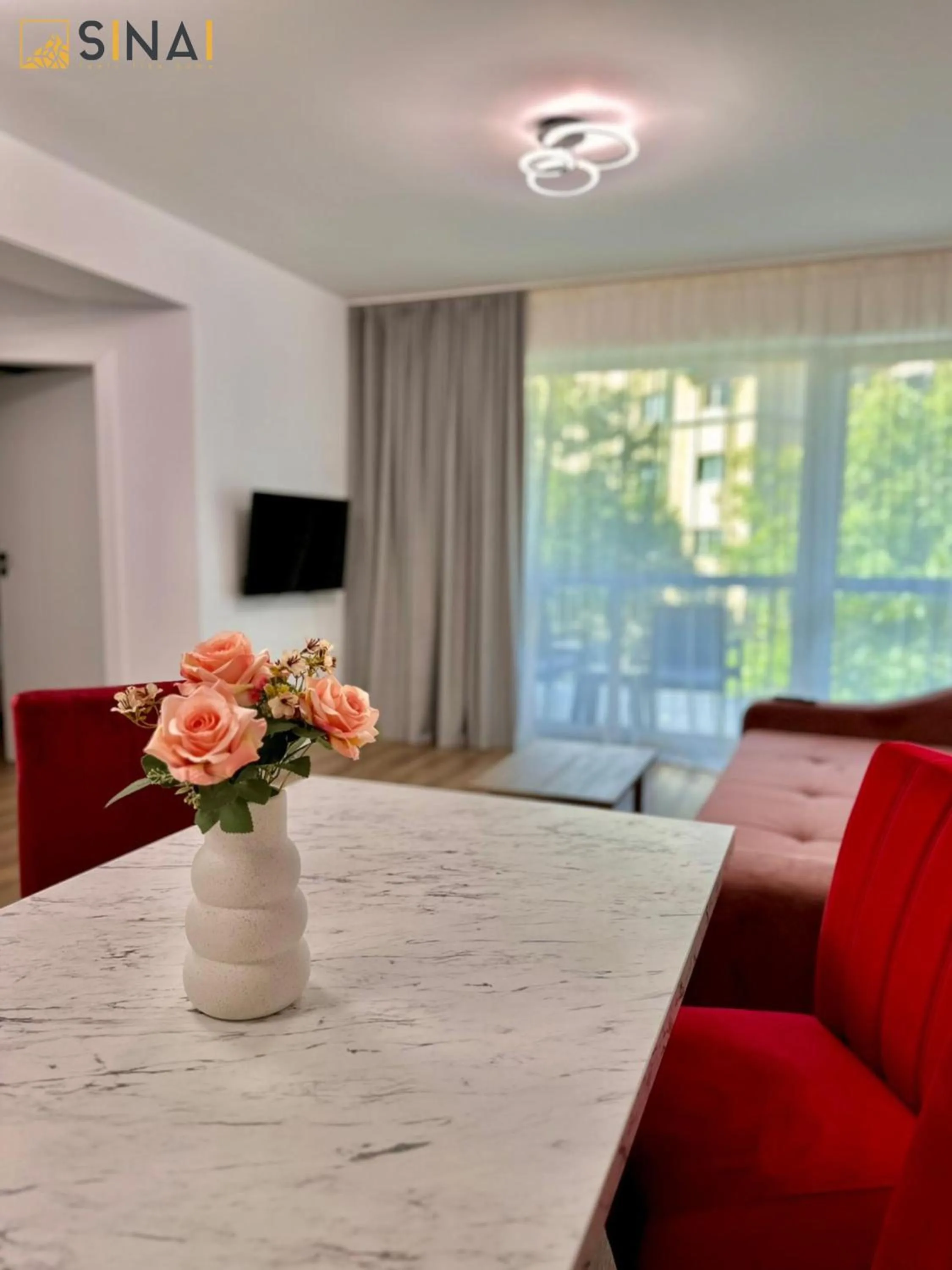 Seating area in SINAI APH Apartments