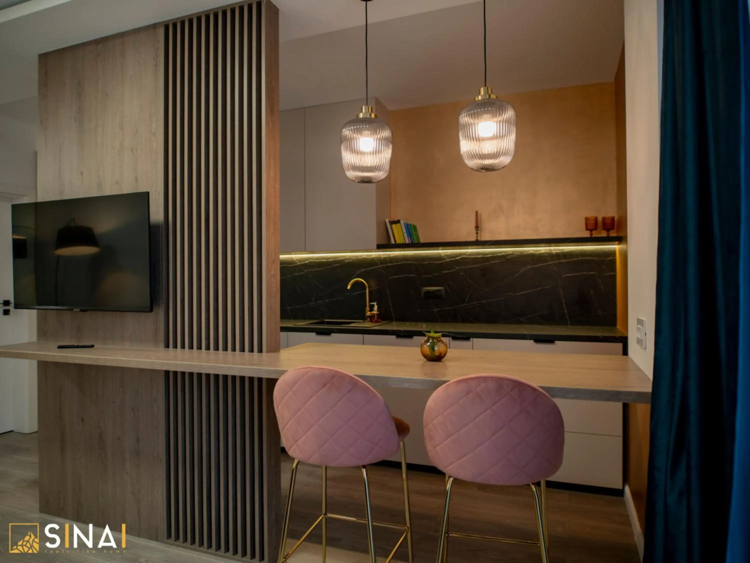 Kitchen or kitchenette in SINAI APH Apartments