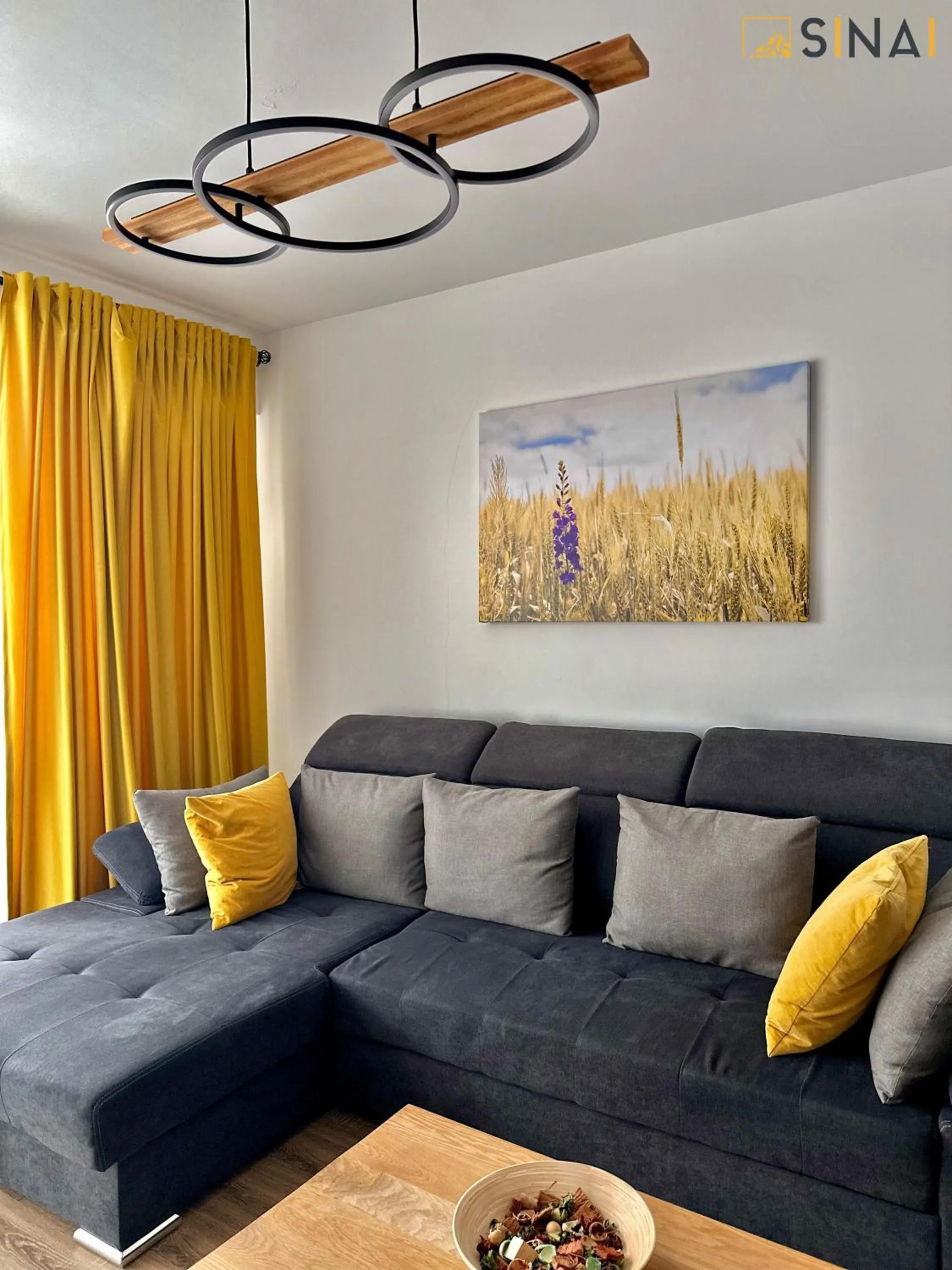 Living room in SINAI APH Apartments