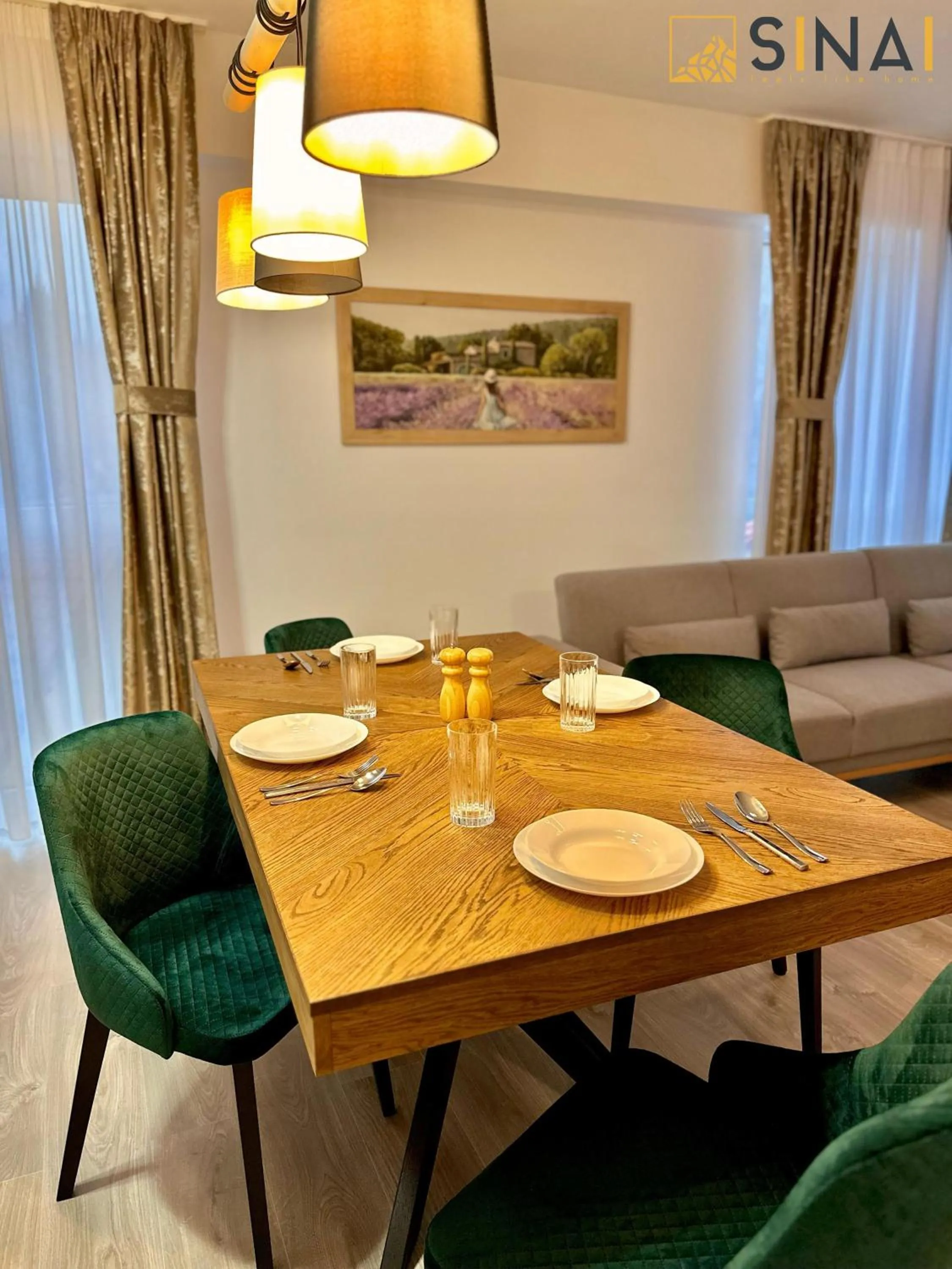 Living room in SINAI APH Apartments