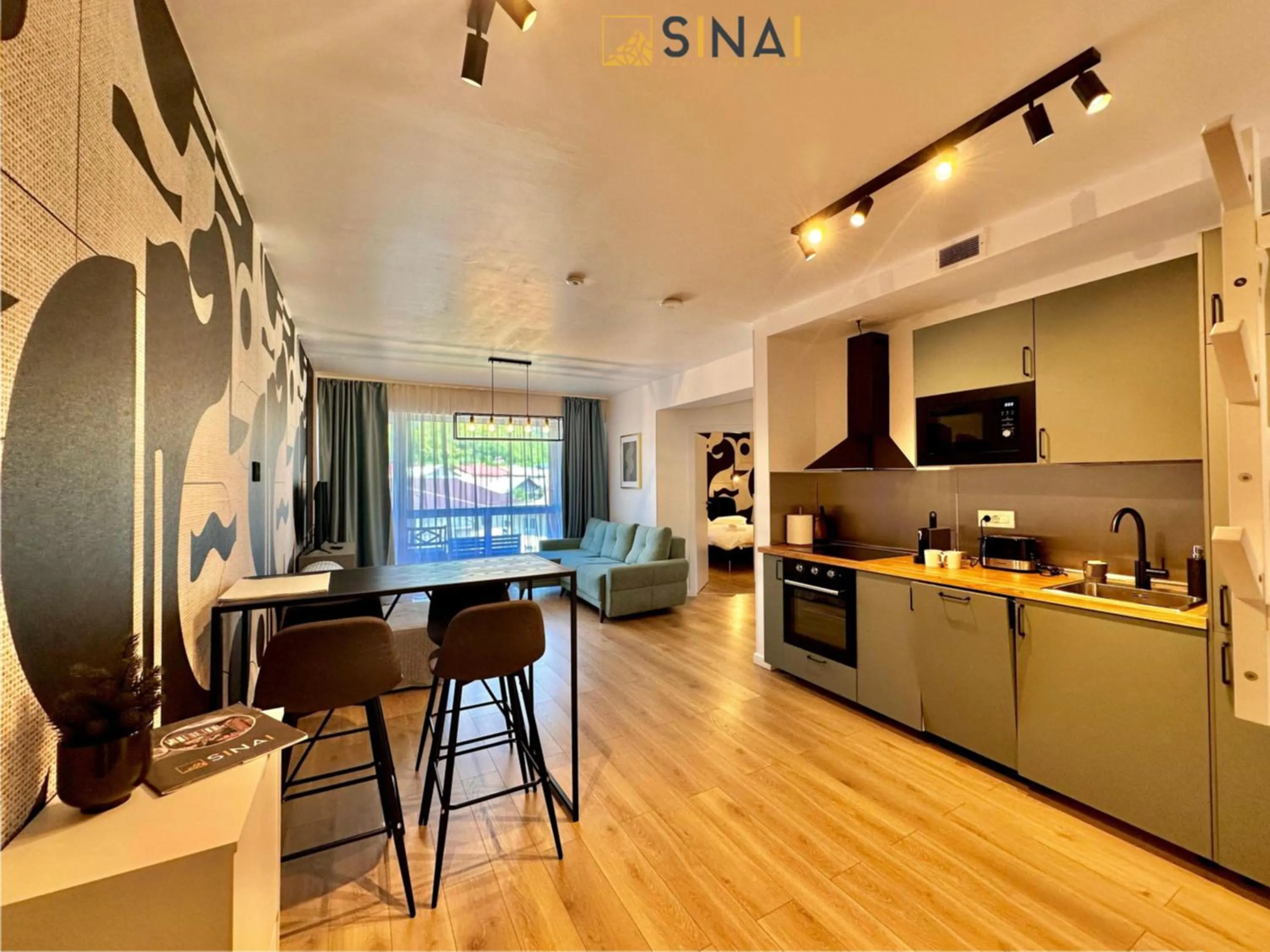 Kitchen or kitchenette in SINAI APH Apartments