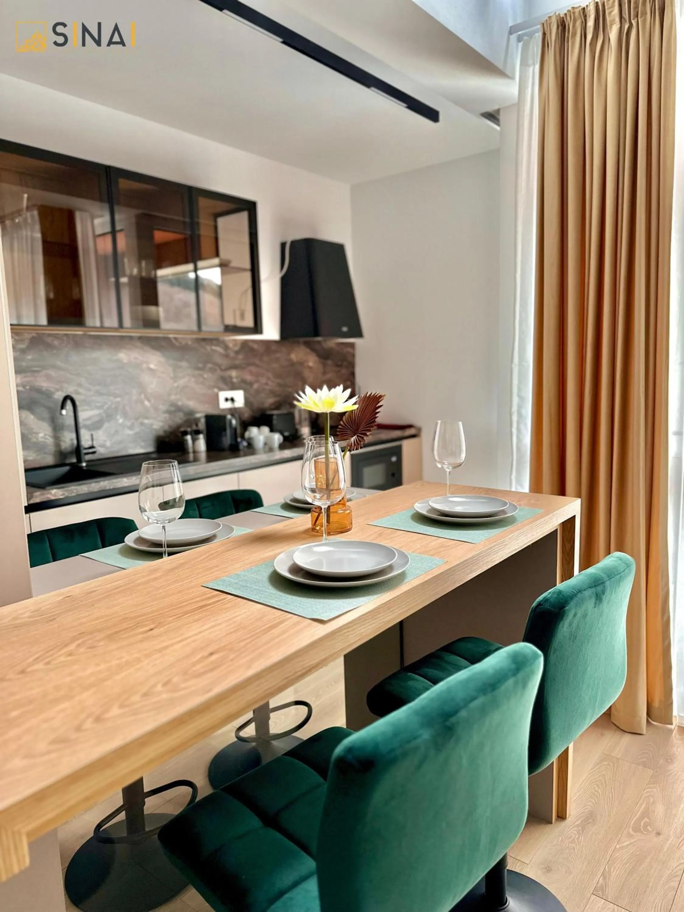 Kitchen or kitchenette in SINAI APH Apartments