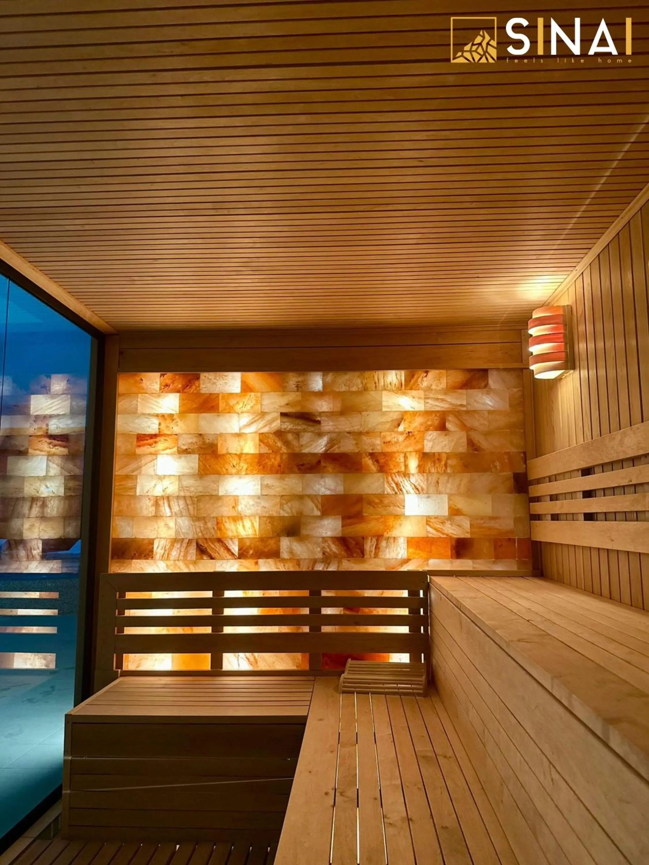 Sauna in SINAI APH Apartments