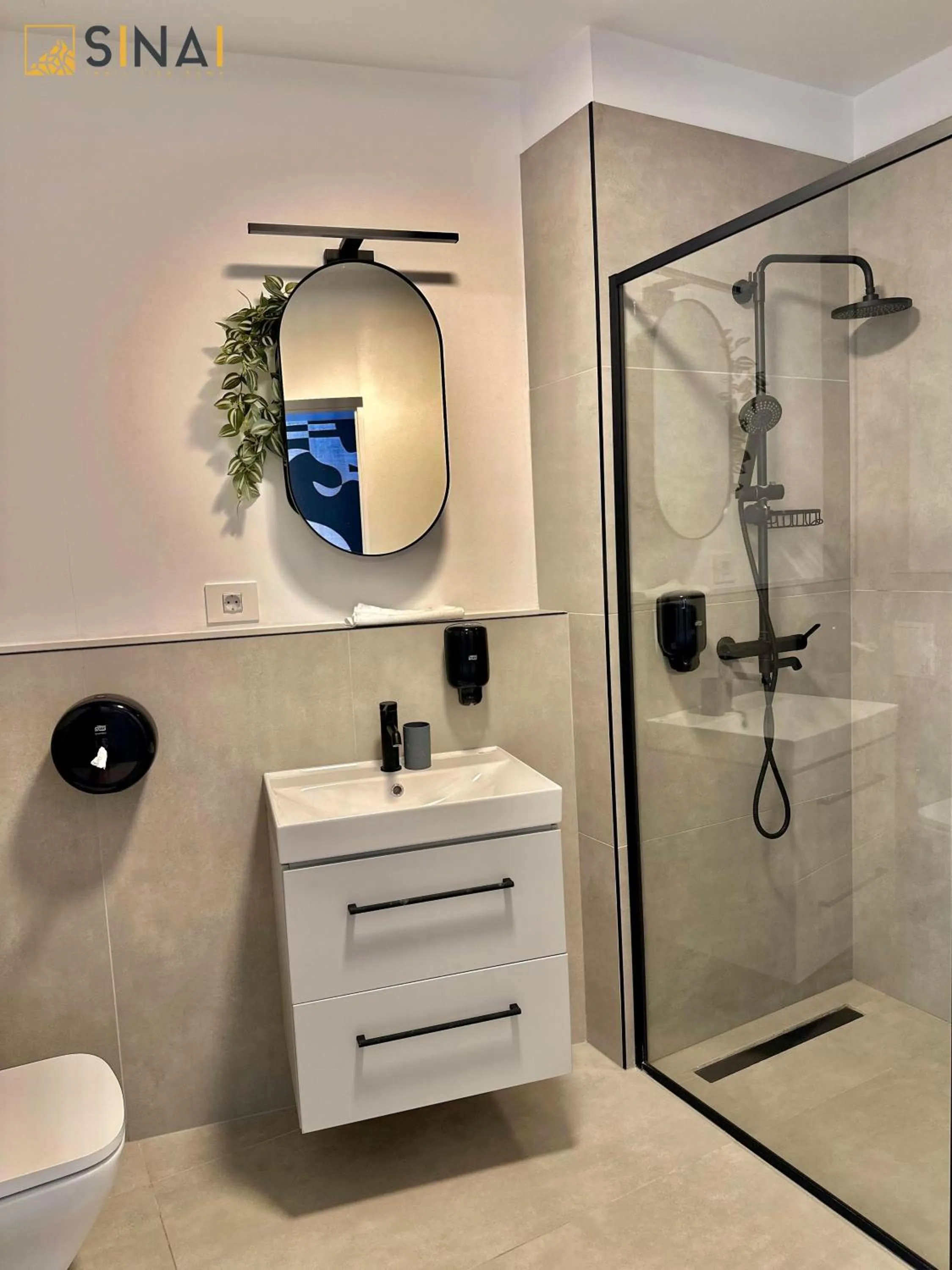 Shower in SINAI APH Apartments