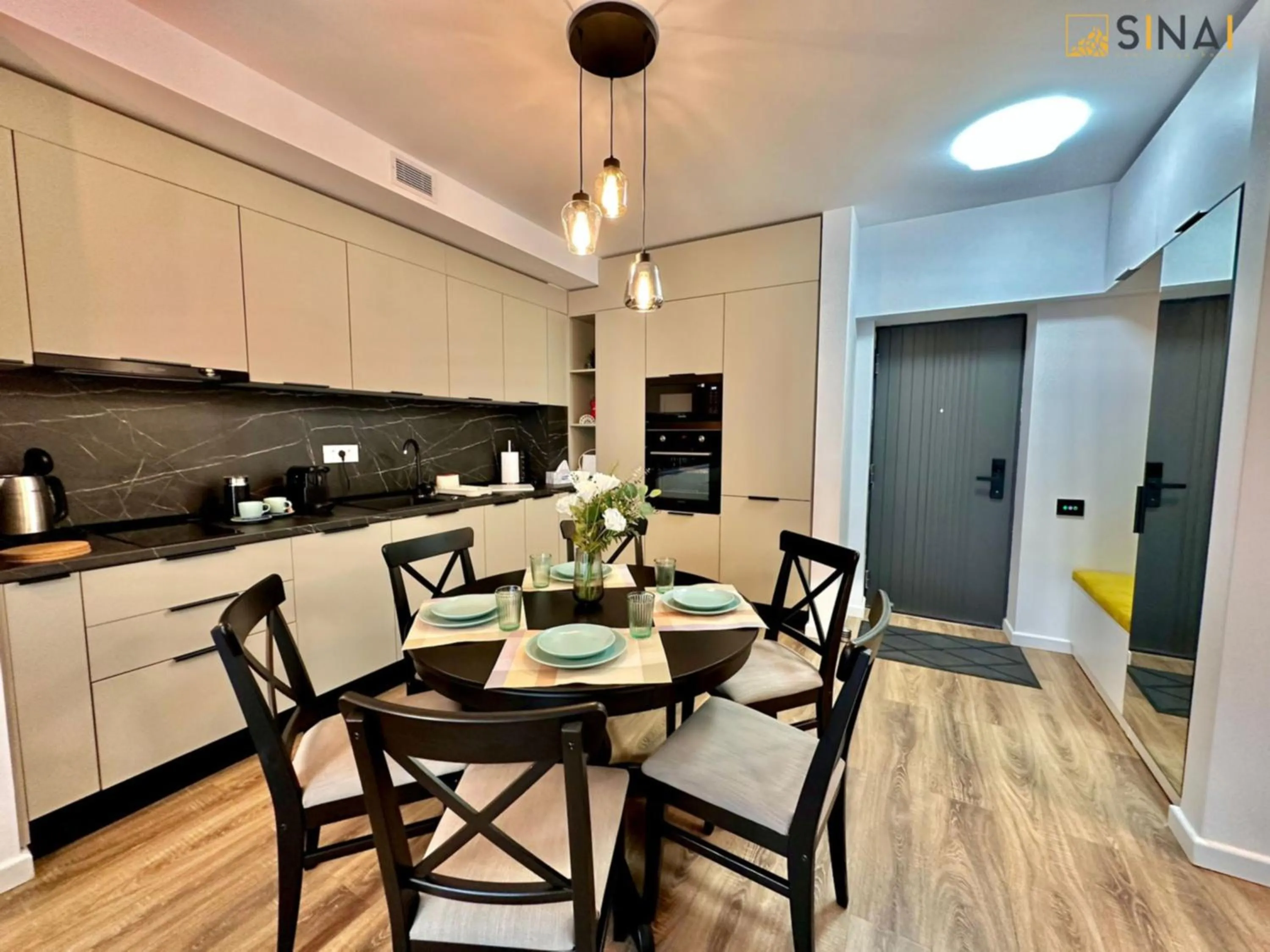 Kitchen or kitchenette in SINAI APH Apartments