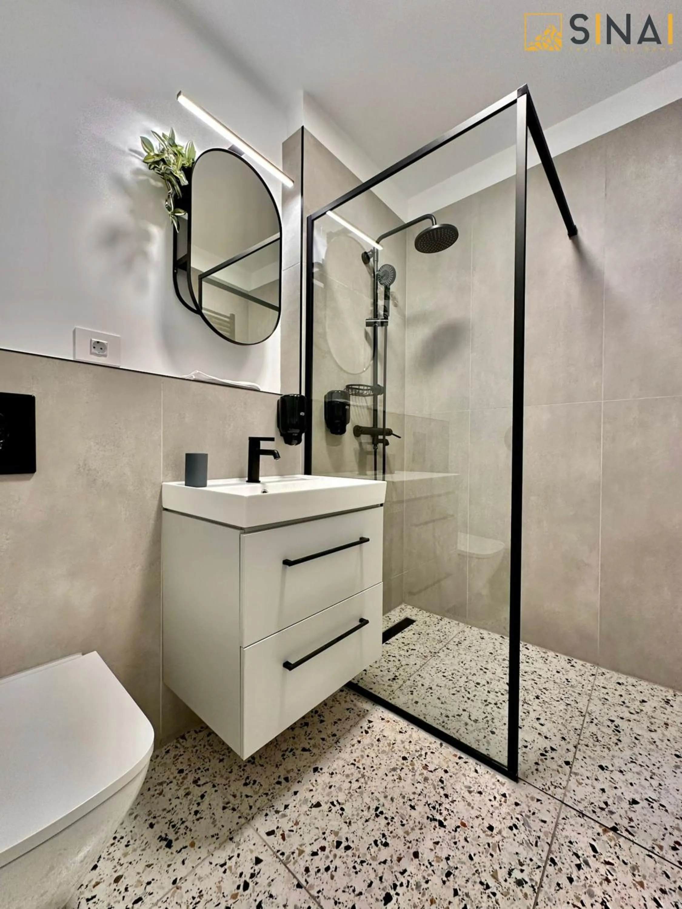 Shower in SINAI APH Apartments