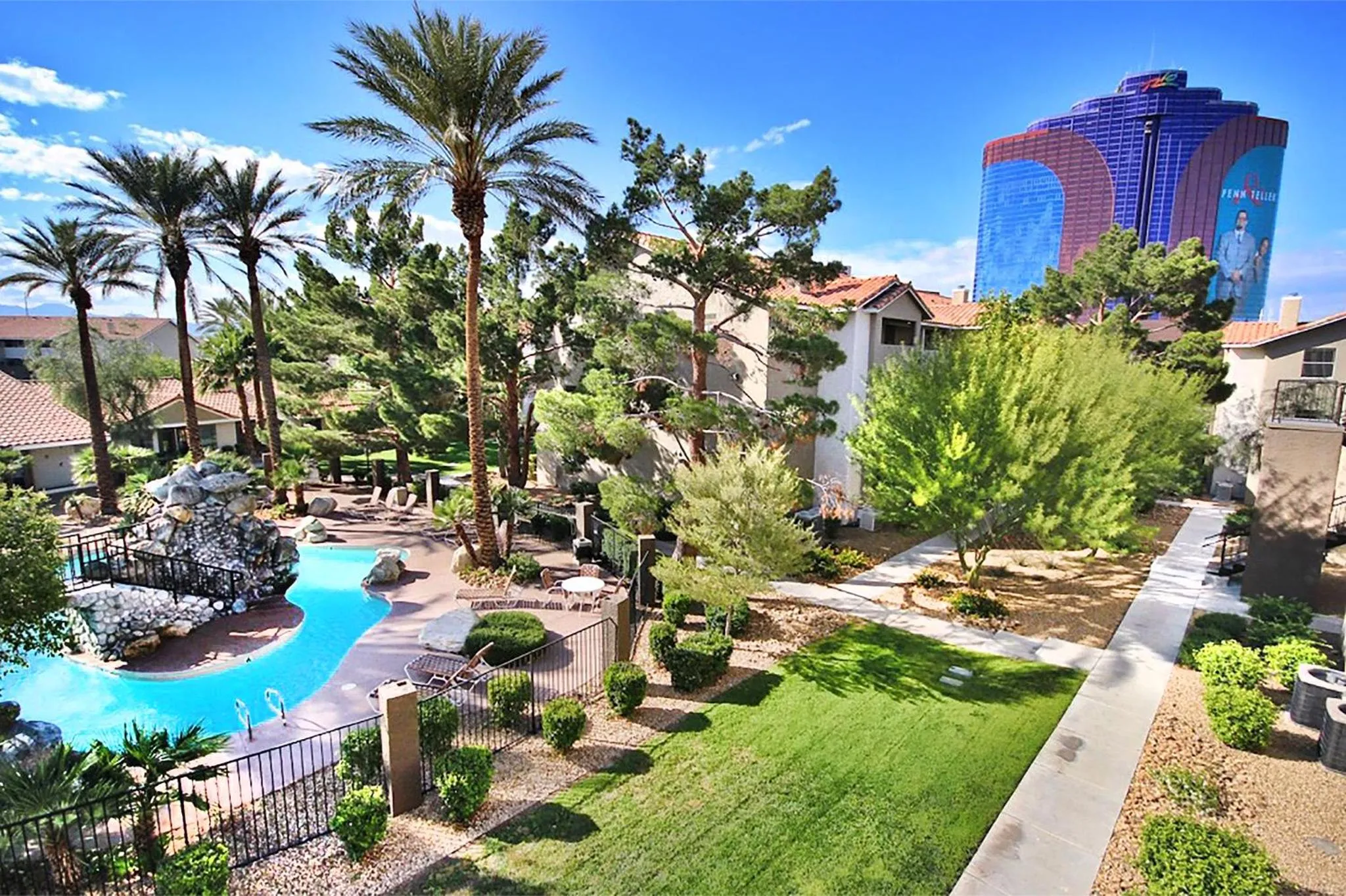 Swimming pool in UPGRADED & STYLISH, POOL, HOT TUB, WALK TO STRIP!