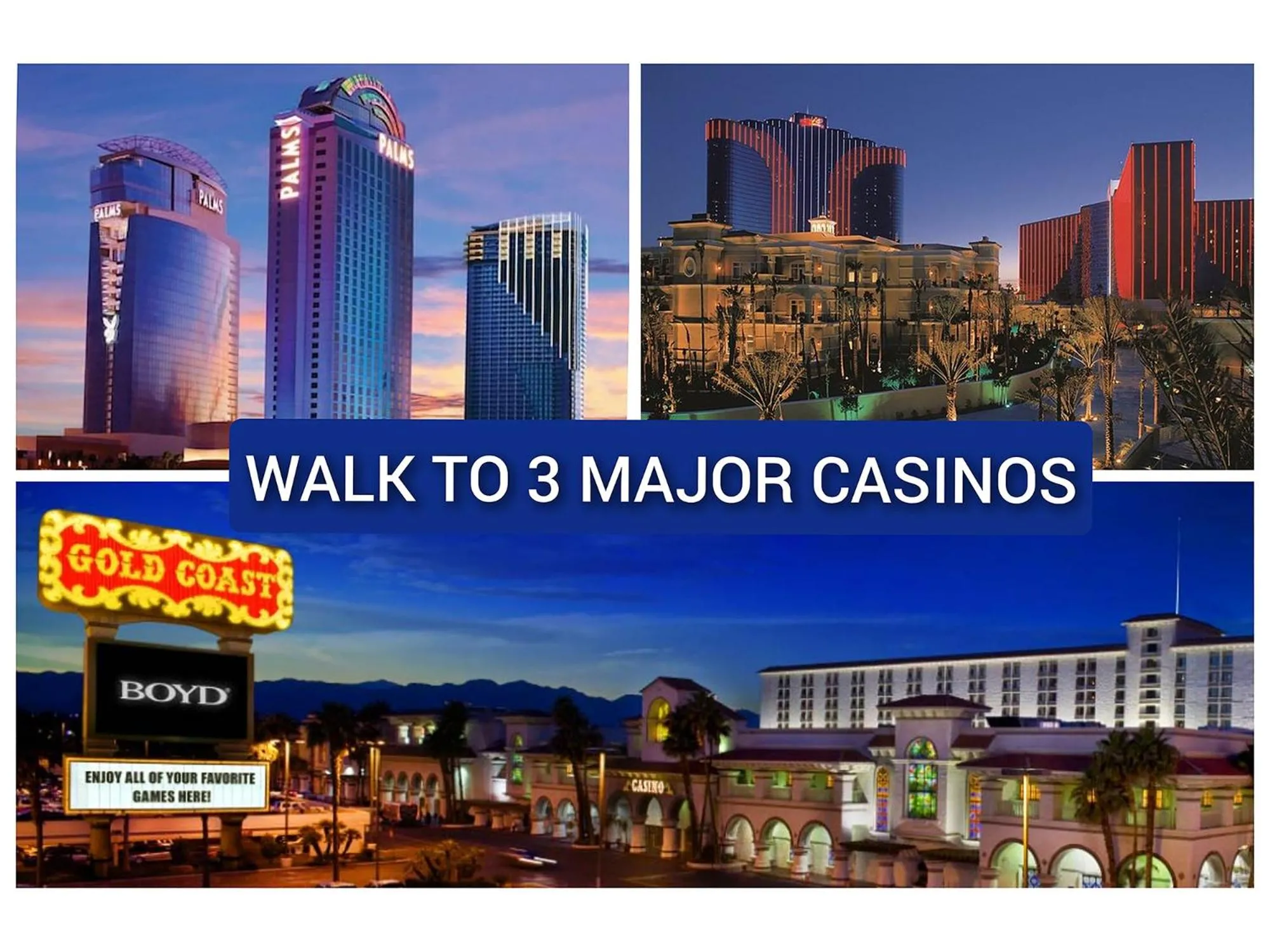 Restaurant/places to eat in UPGRADED & STYLISH, POOL, HOT TUB, WALK TO STRIP!