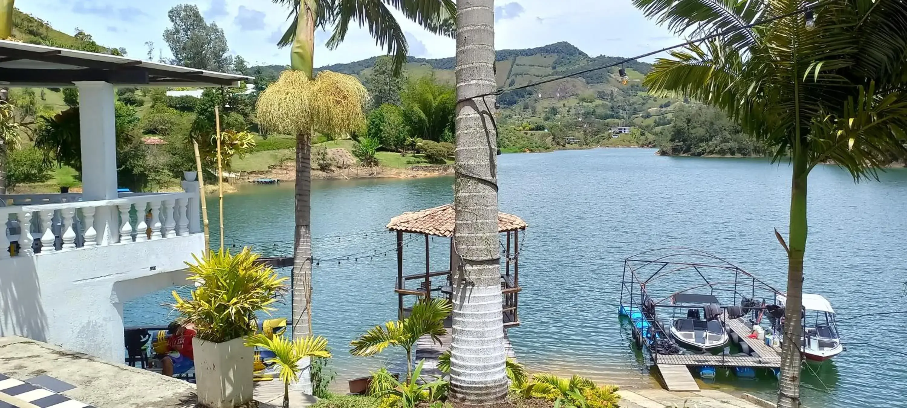 Lake view in Hotel Casa Linda Guatape Lake view in Hotel Casa Linda Guatape