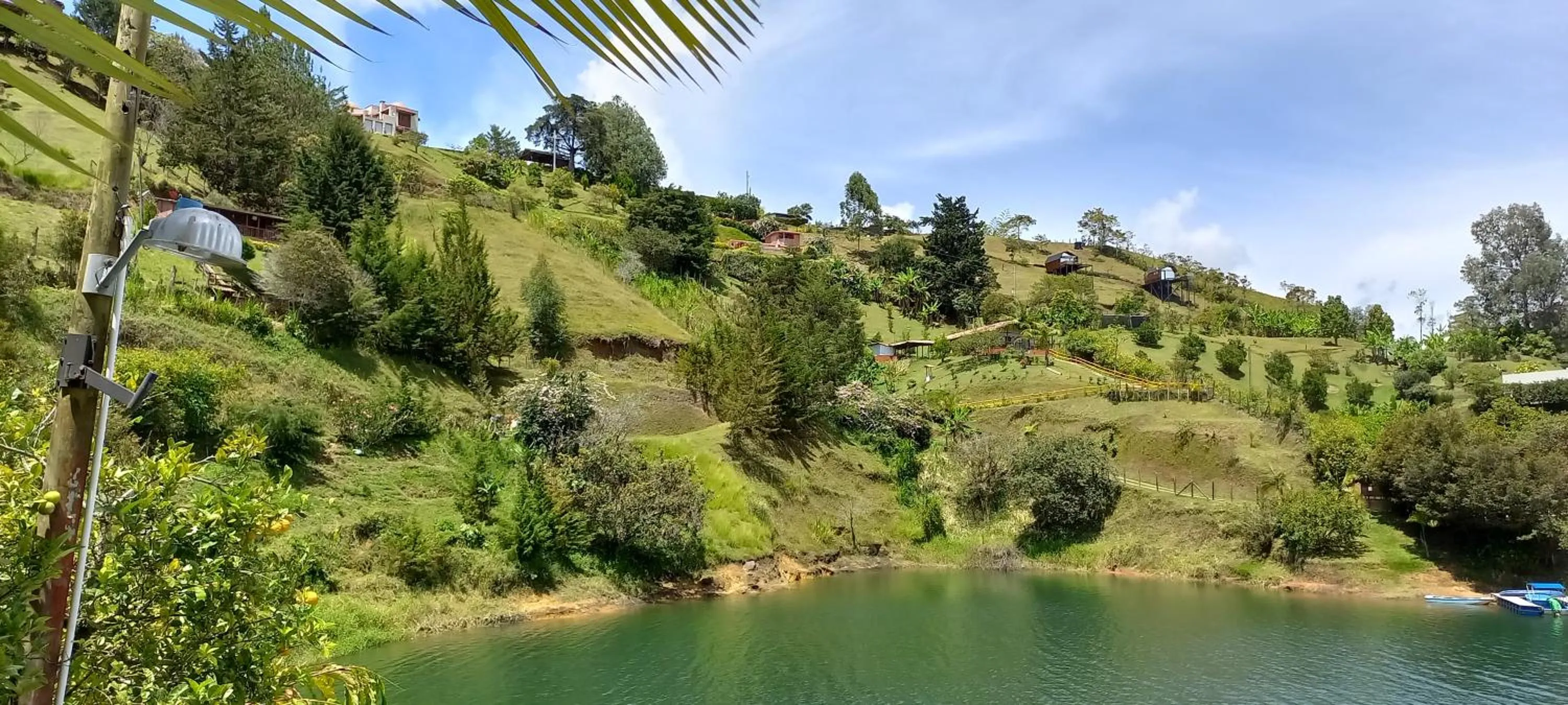 Natural landscape in Hotel Casa Linda Guatape