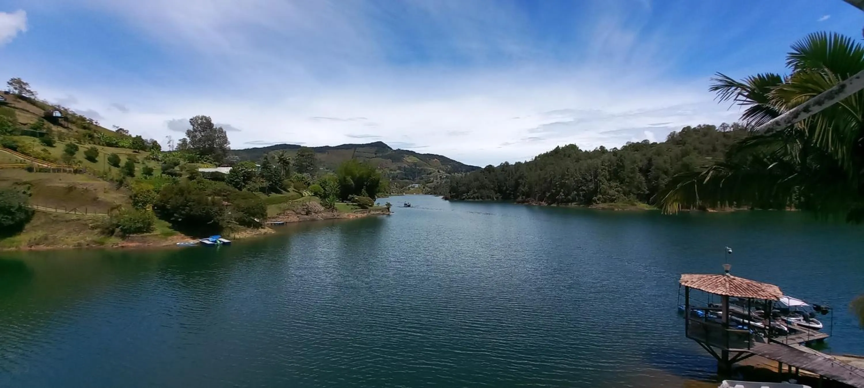 Lake view in Hotel Casa Linda Guatape