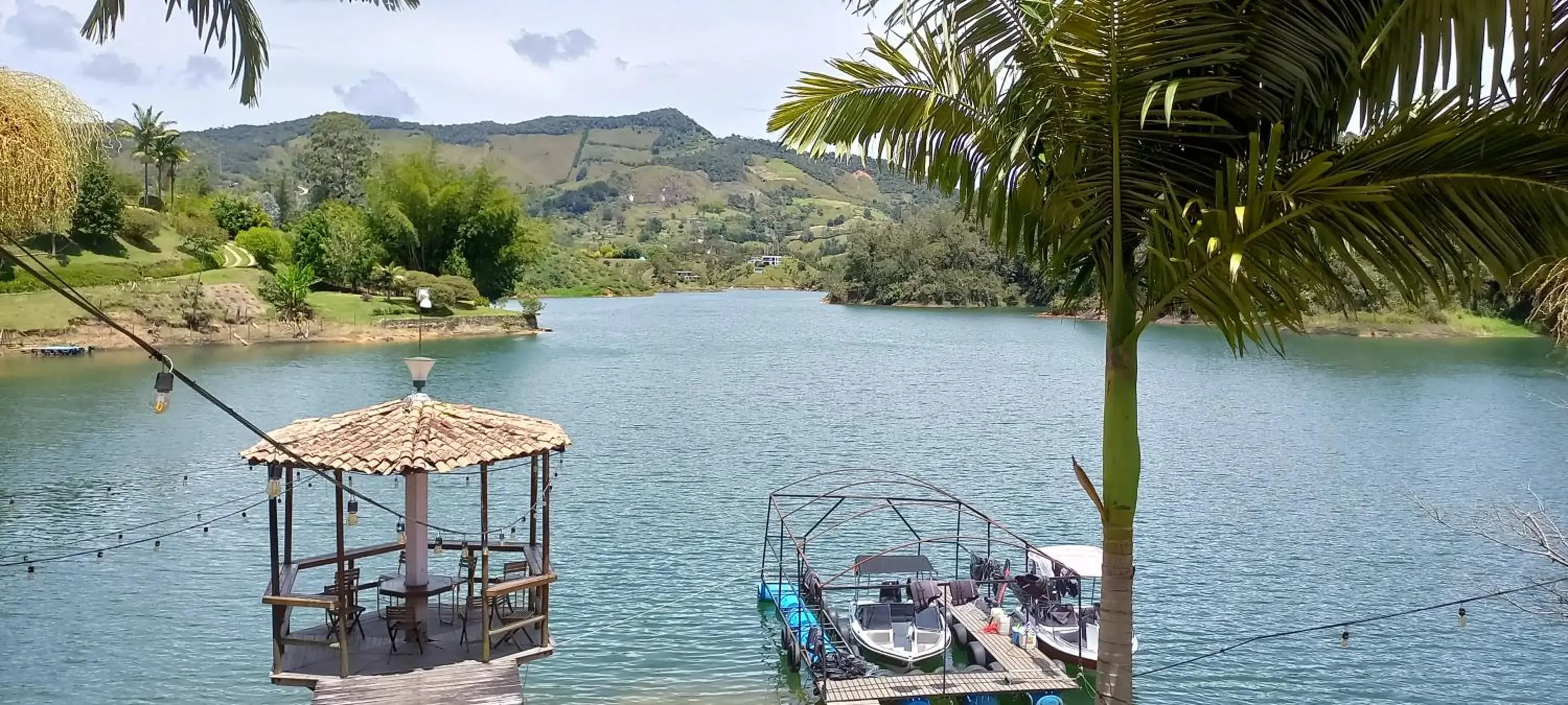 Lake view in Hotel Casa Linda Guatape Lake view in Hotel Casa Linda Guatape