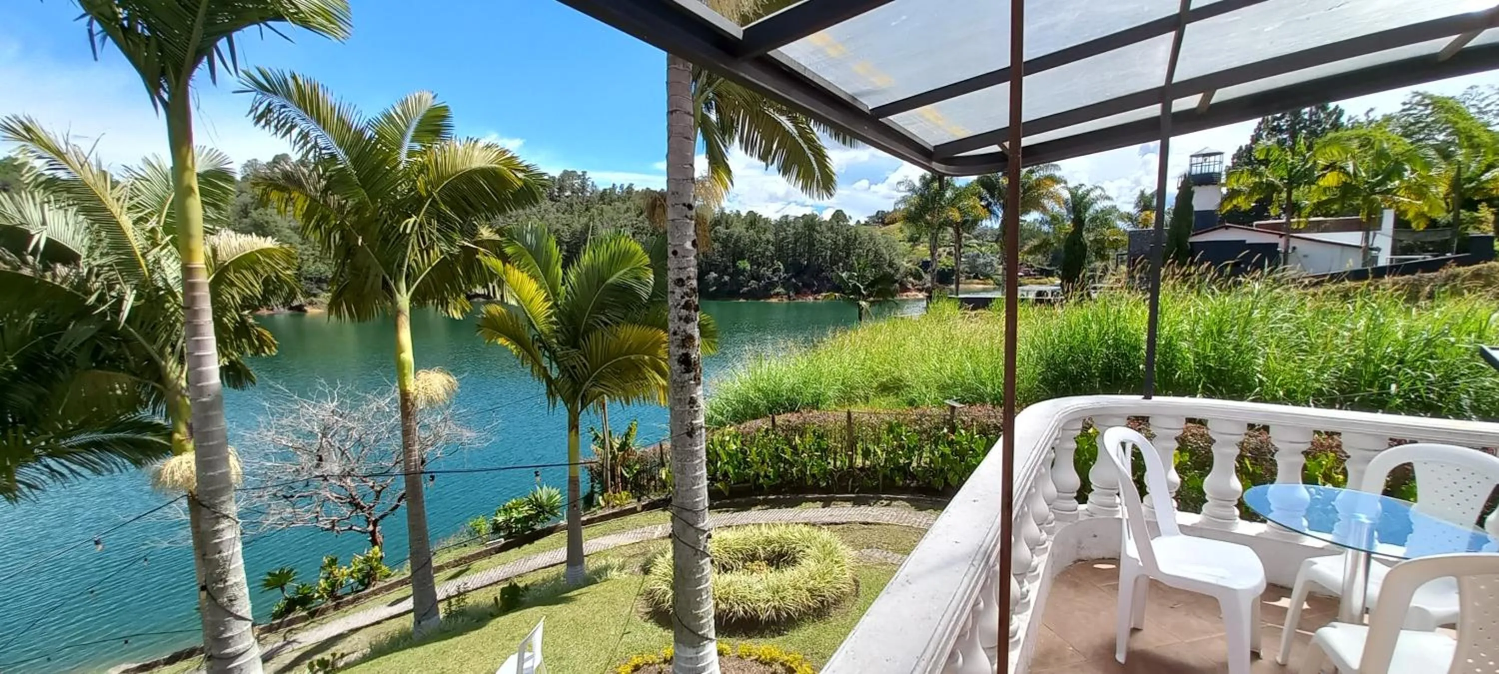 Natural landscape in Hotel Casa Linda Guatape