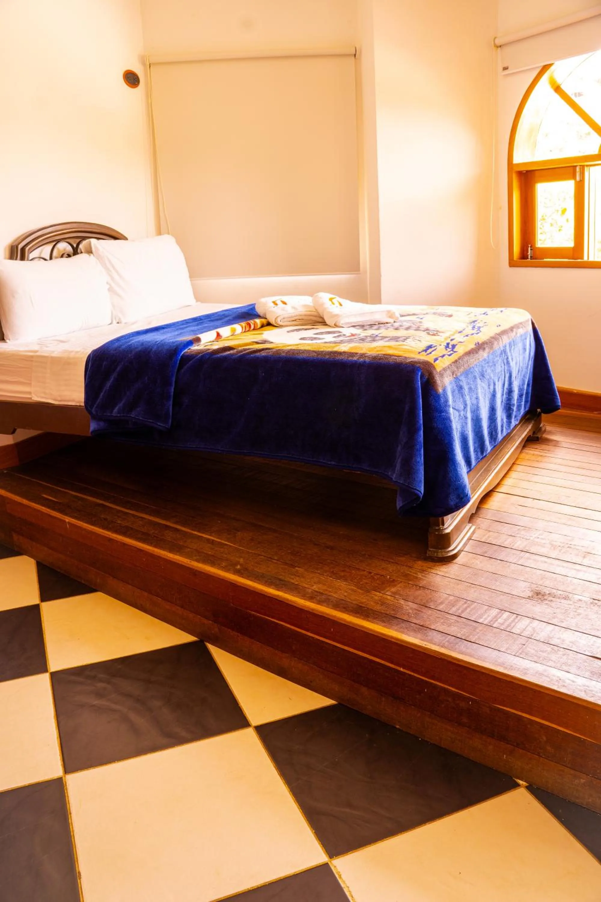 Bed in Hotel Casa Linda Guatape