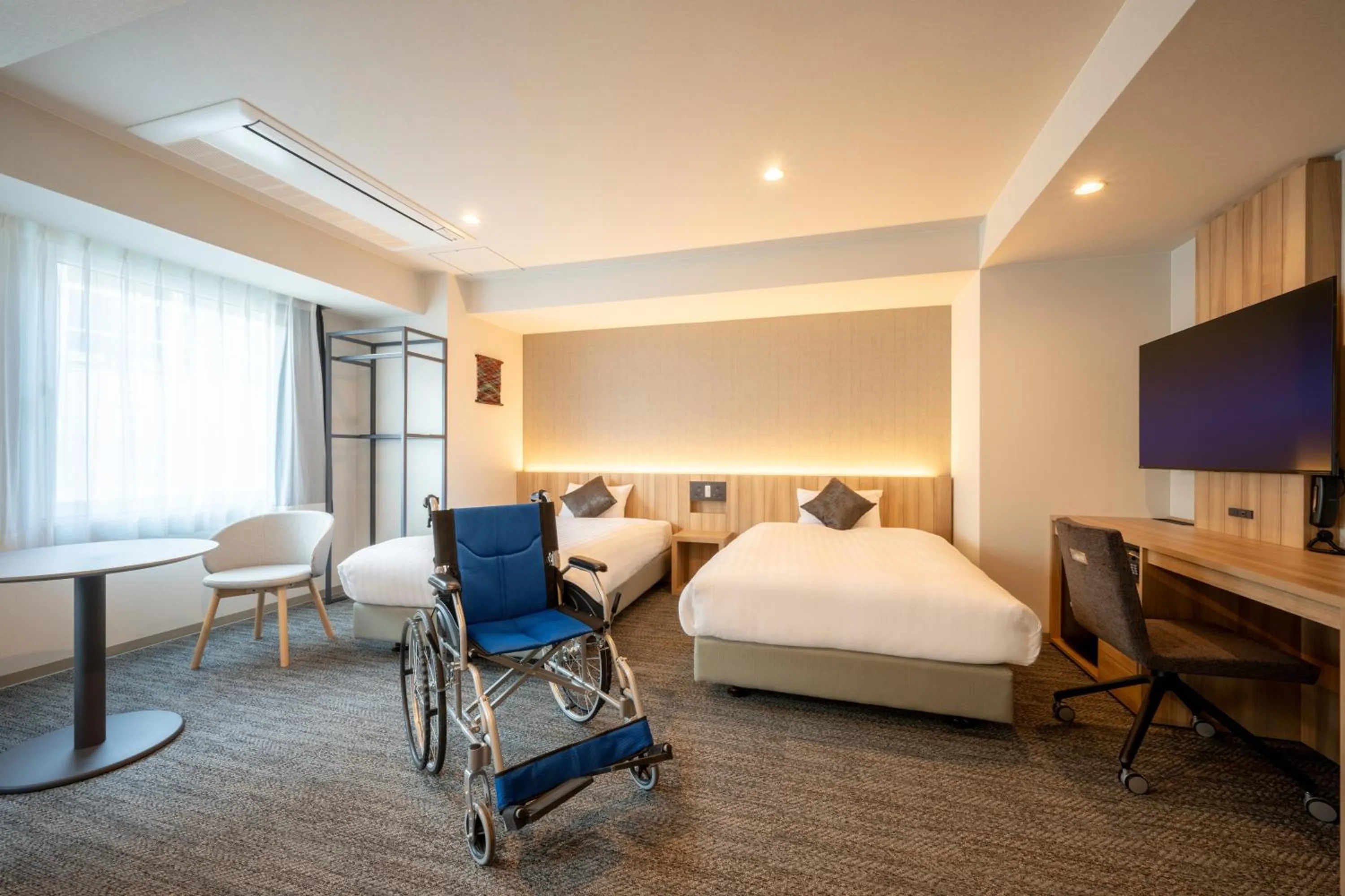 Bed in SAKURA PORT HOTEL