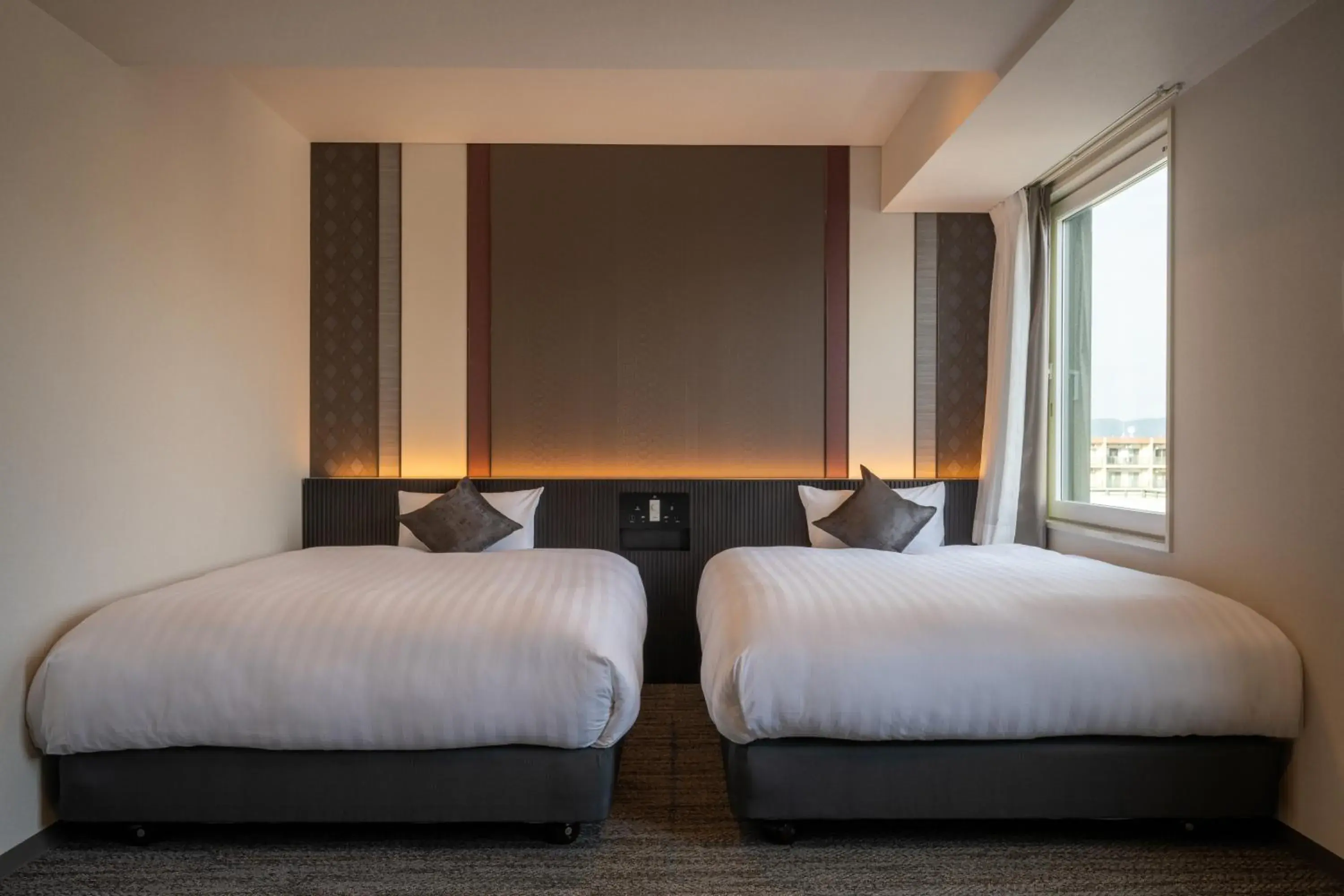 Bed in SAKURA PORT HOTEL Bed in SAKURA PORT HOTEL