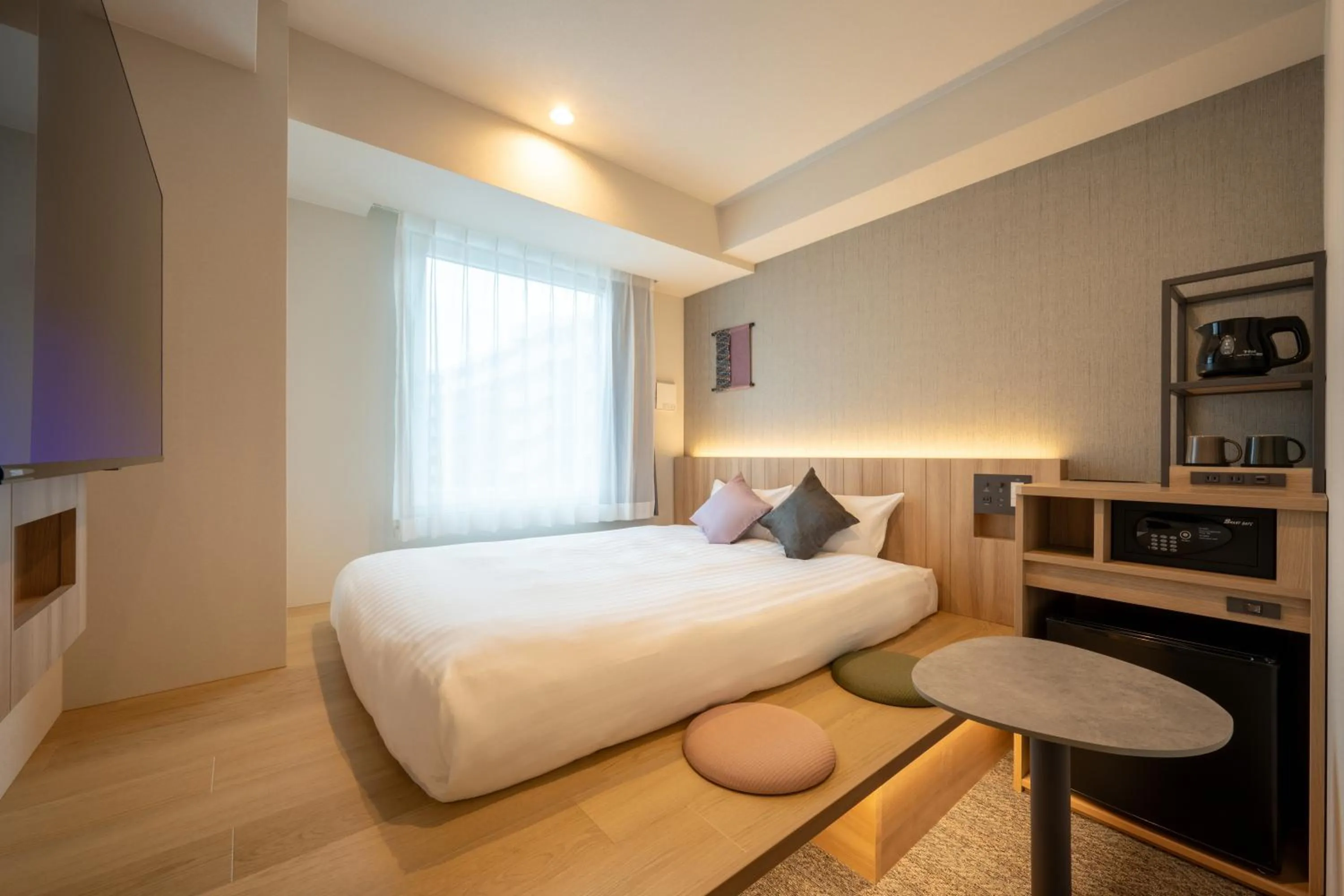 Bed in SAKURA PORT HOTEL