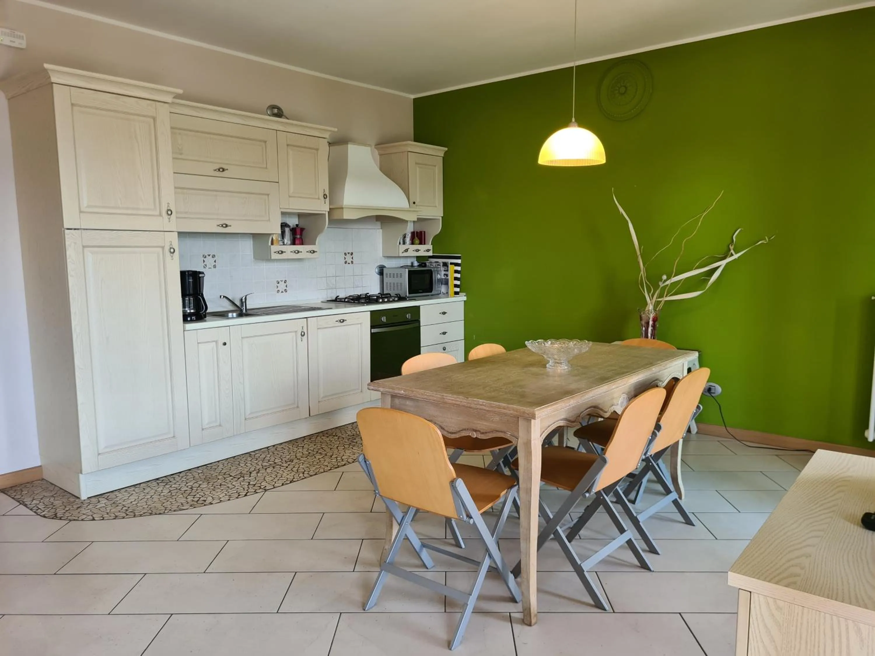 Kitchen or kitchenette in Residence Giglio Comer See