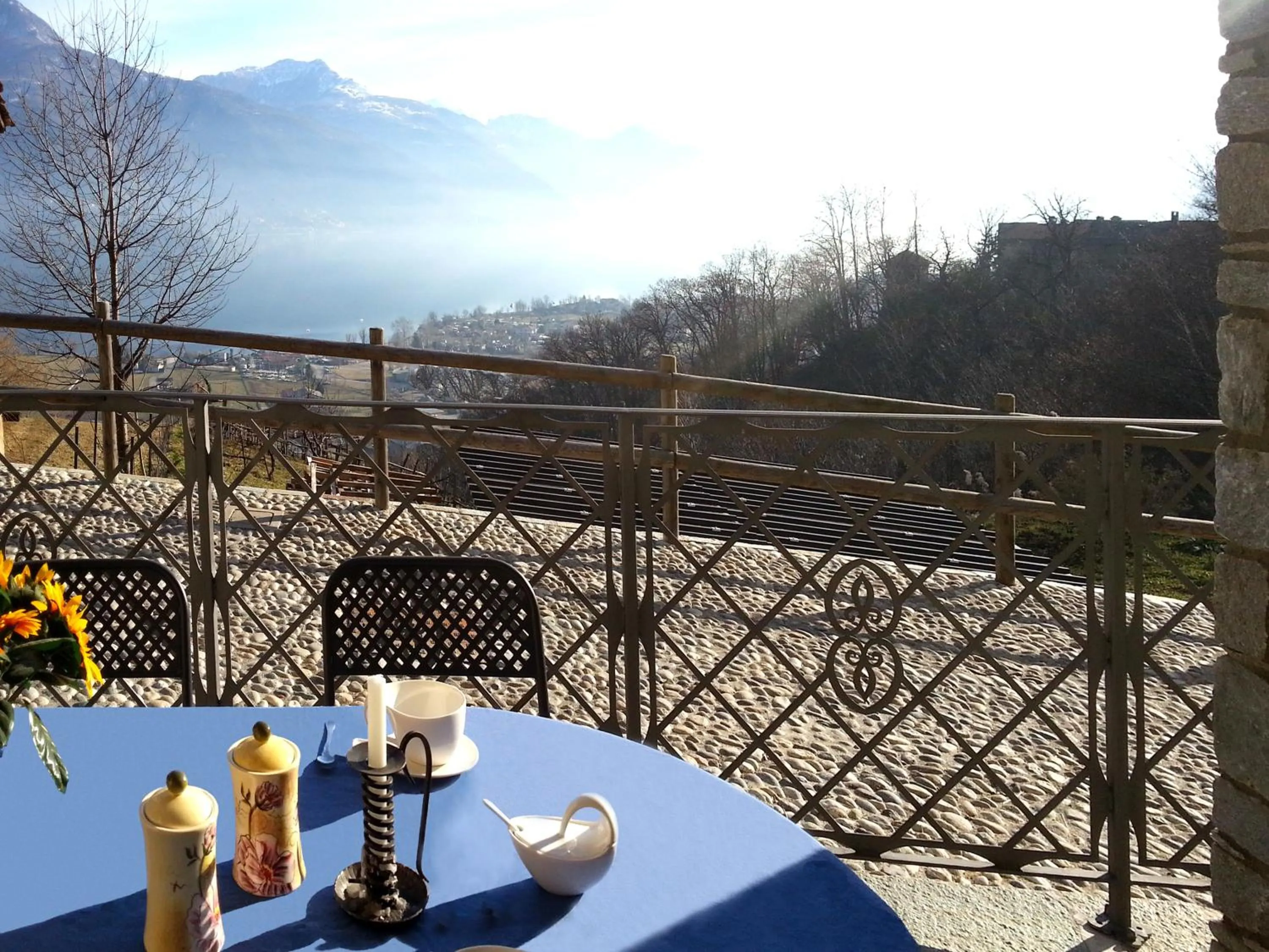 Balcony/Terrace in Residence Giglio Comer See