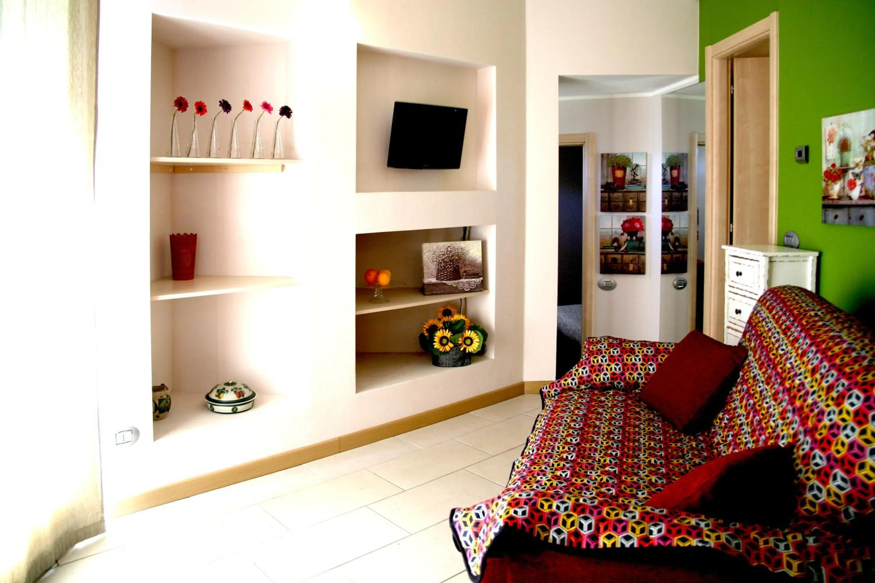 Living room in Residence Giglio Comer See