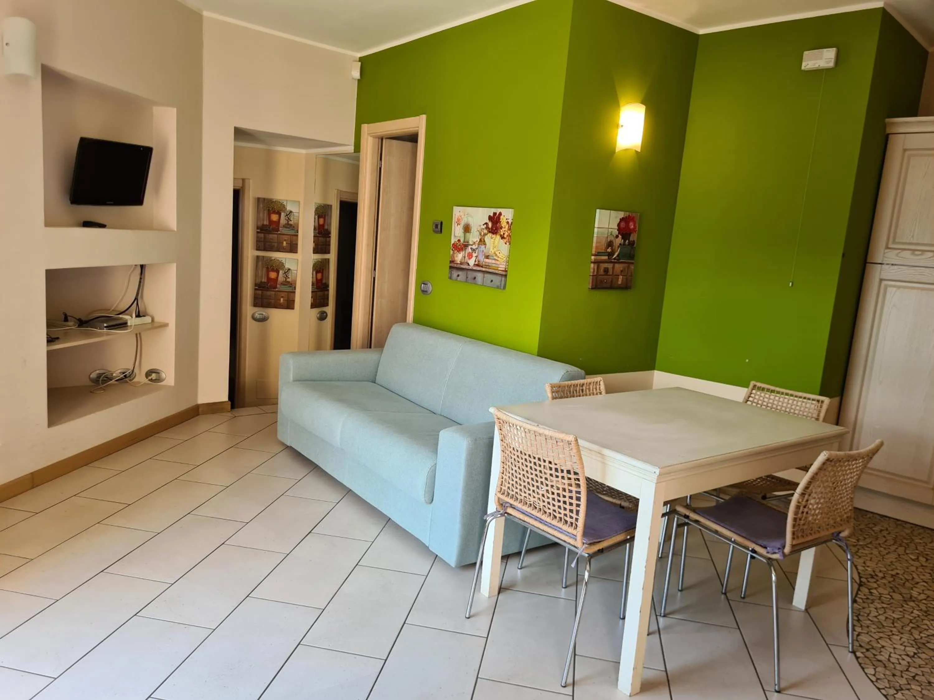 Living room in Residence Giglio Comer See