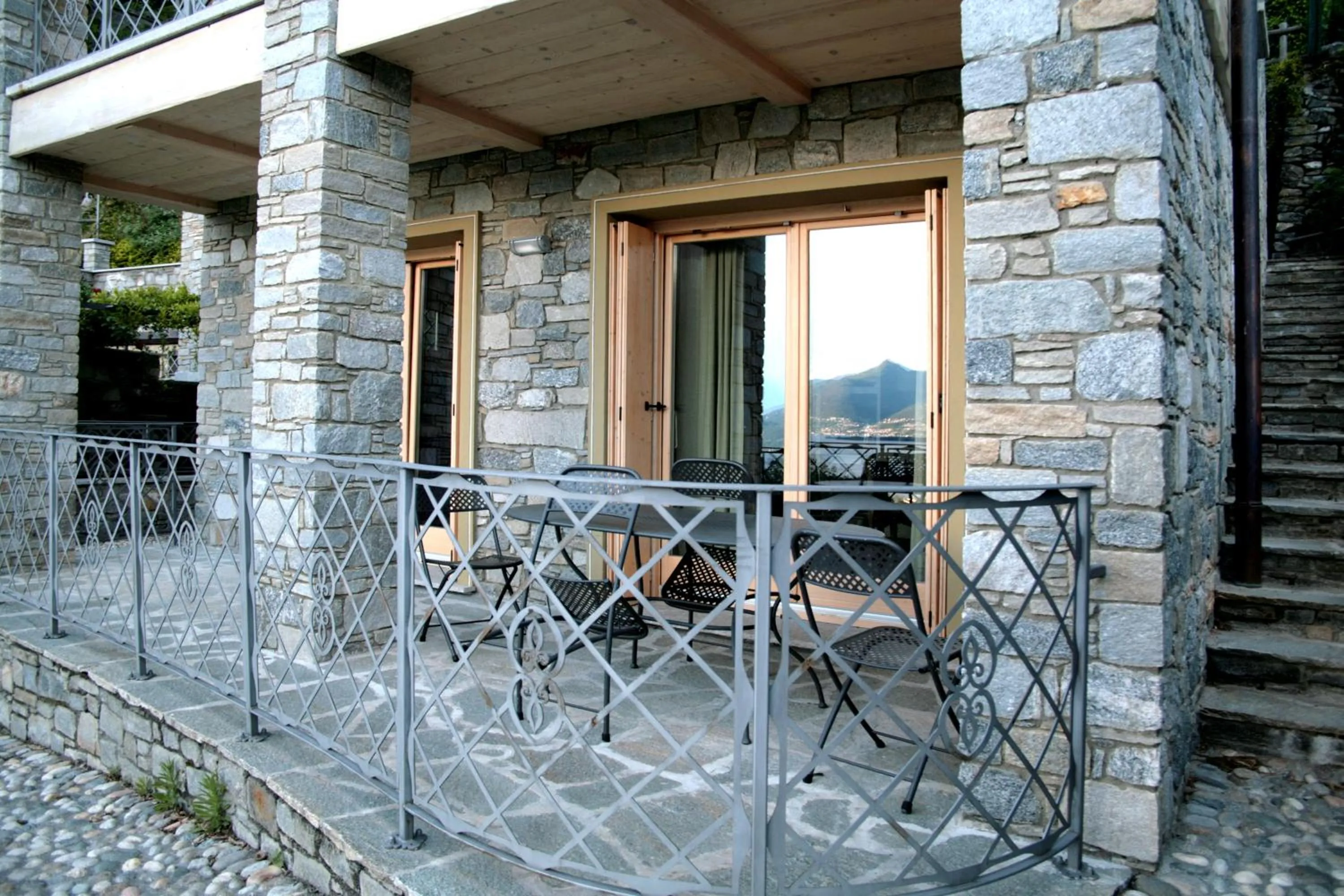 Balcony/Terrace in Residence Giglio Comer See