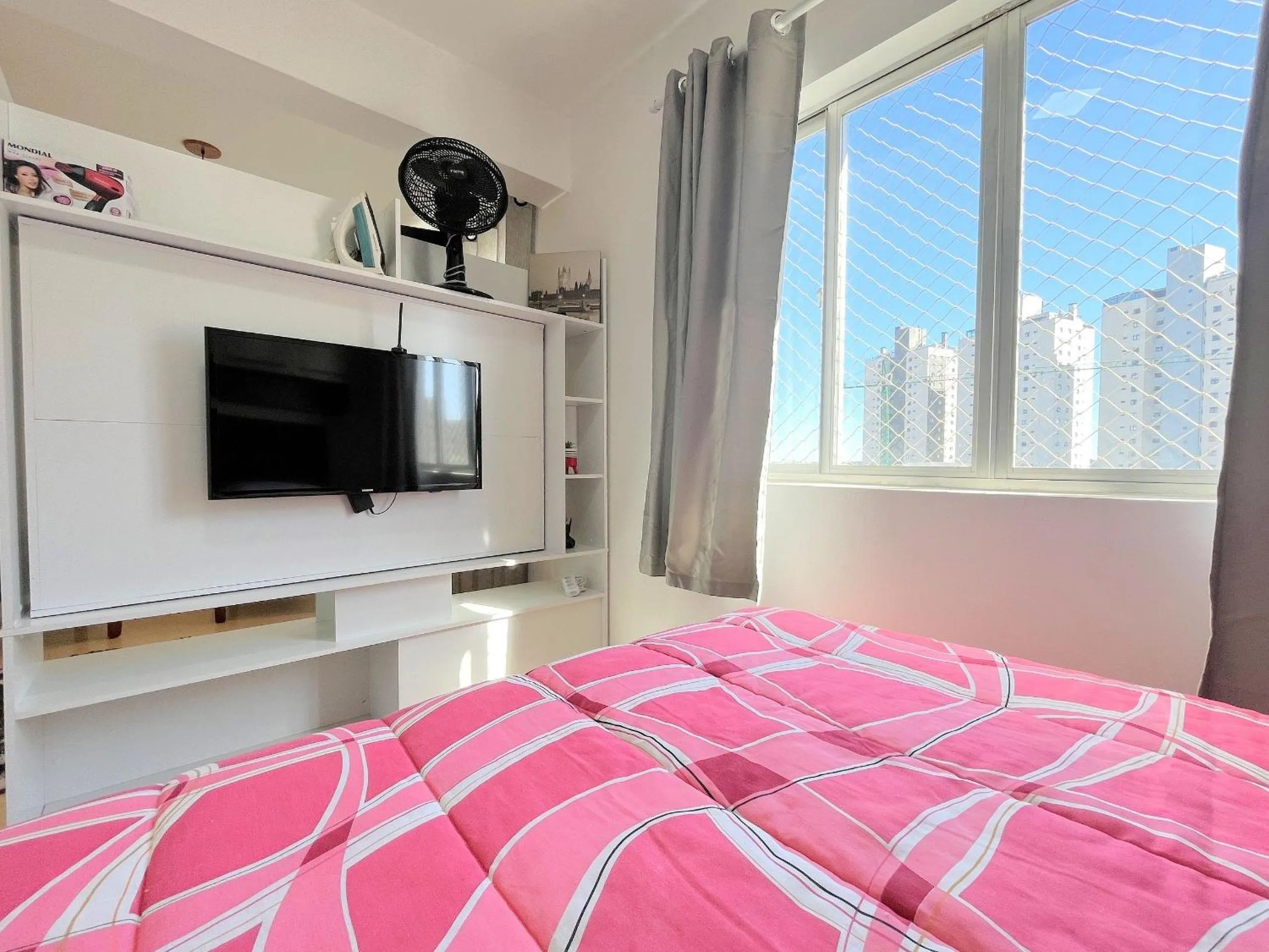 Bedroom, Bed in Ed. Vitoria | Bairro mais requisitado de Curitiba | Gonzaga Stays