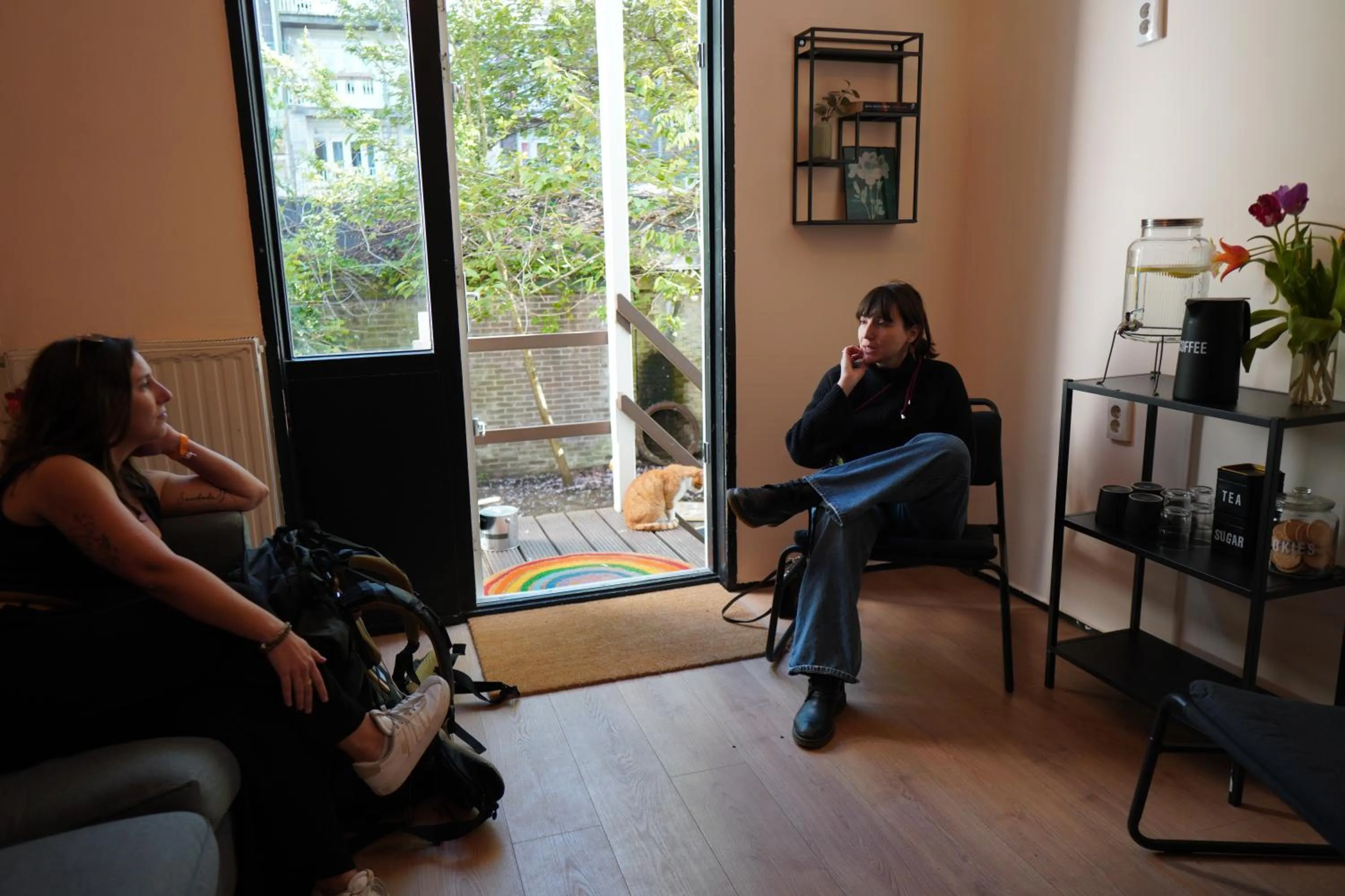 Living room in Onefam Amstel