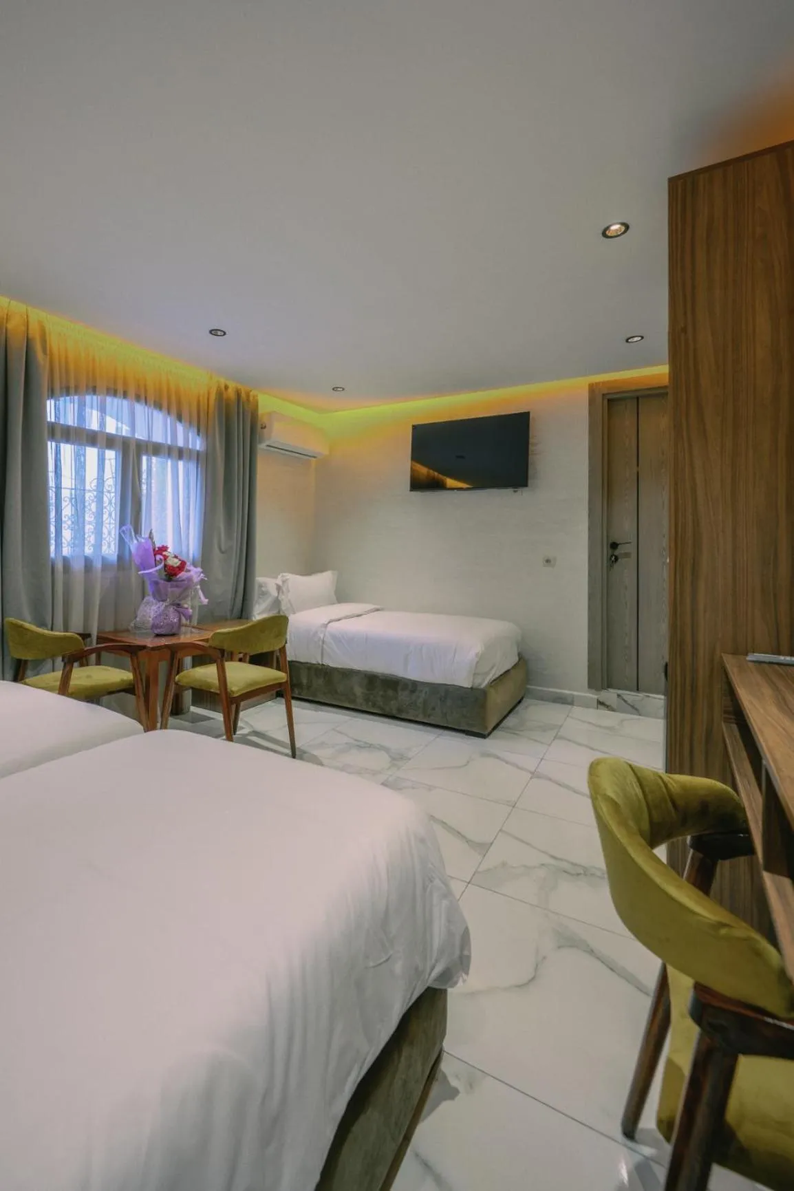 TV and multimedia, Bed in Résidence Hoteliére Chez Aziz