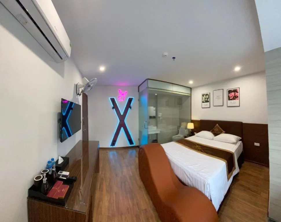 Bed in Luxtel Hotel Ngoại Giao Đoàn