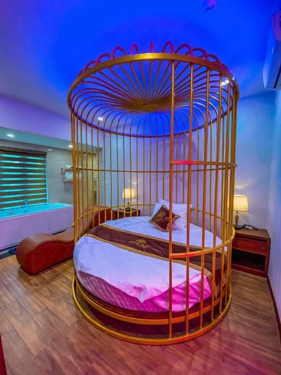 Bed in Luxtel Hotel Ngoại Giao Đoàn